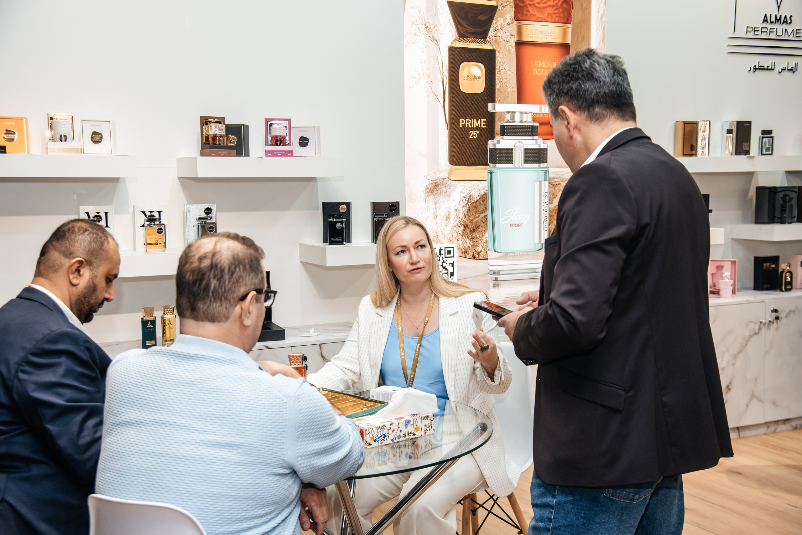 Almas parfumes Intersharm 2025. Фотограф в Москве Елена Брюханова