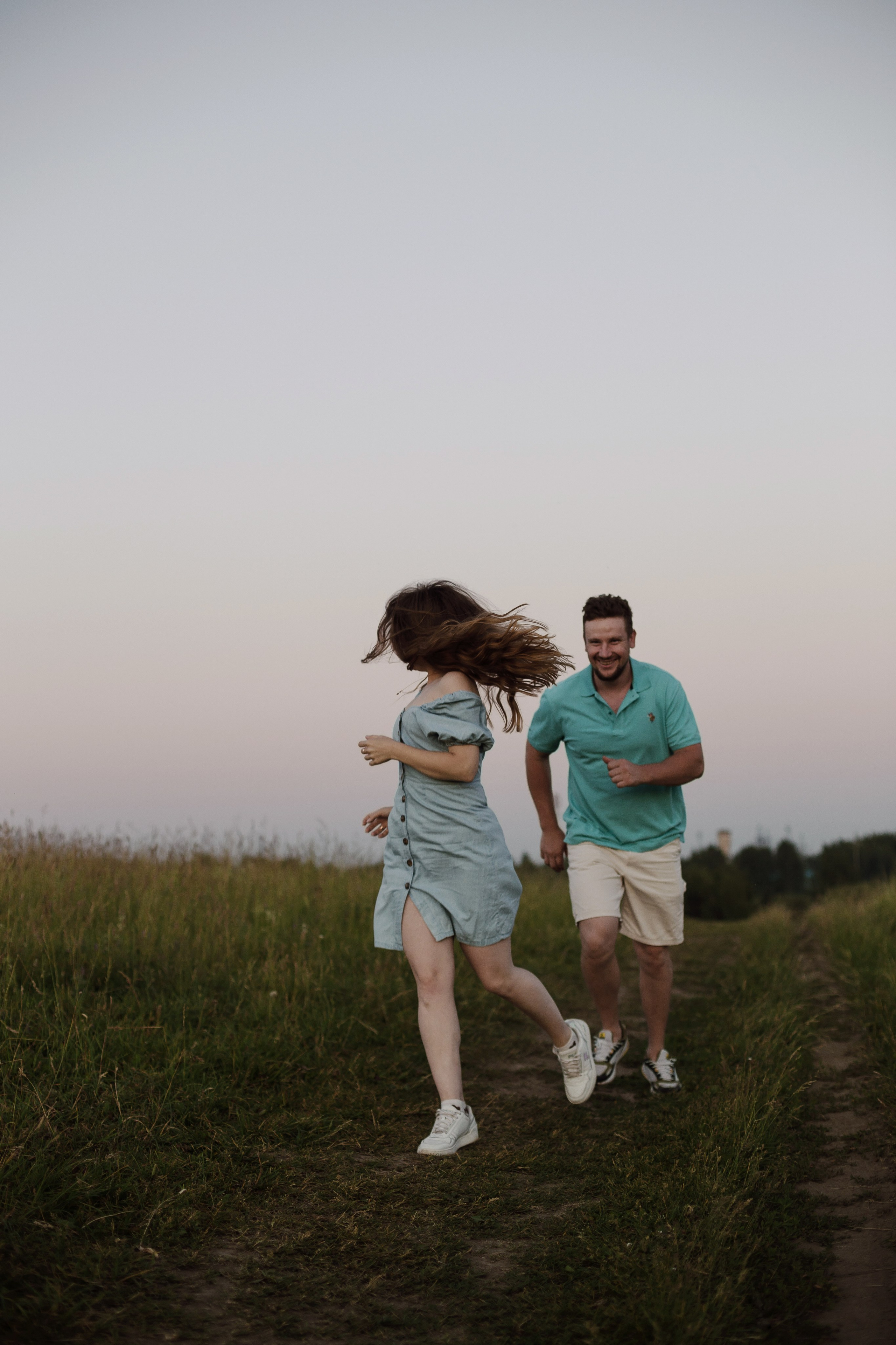 Колтушские высоты — Марина и Сергей. Портретный фотограф в Санкт-Петербурге Элина Ситникова