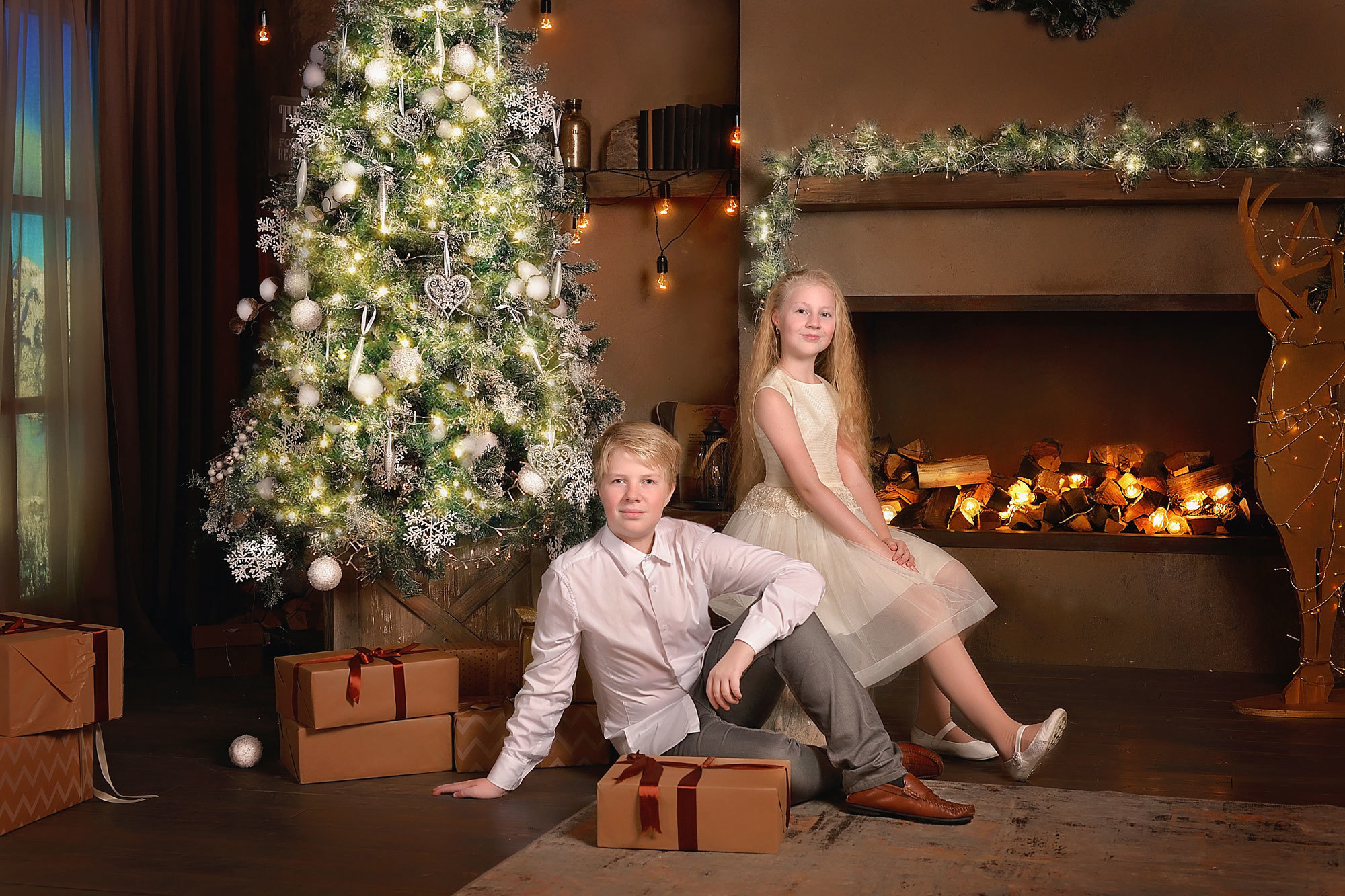 Новогодний альбом. Семейный и детский фотограф Марина Антипова