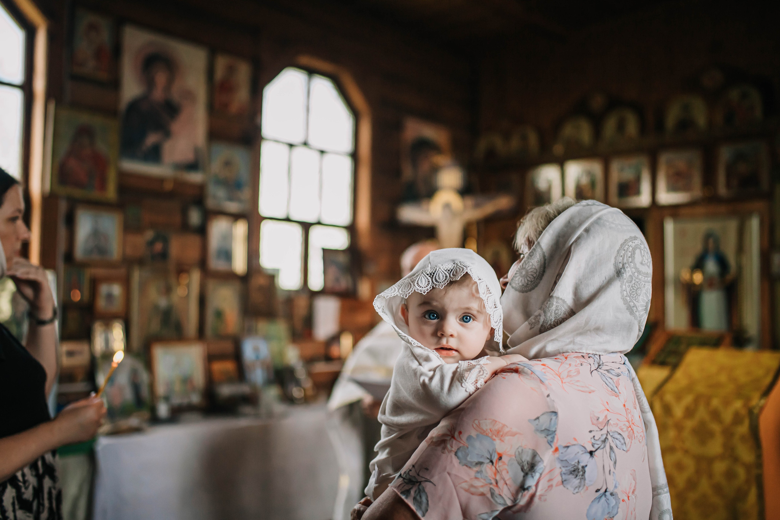Крещение Мирославы. Фотограф Дарья Маташкова