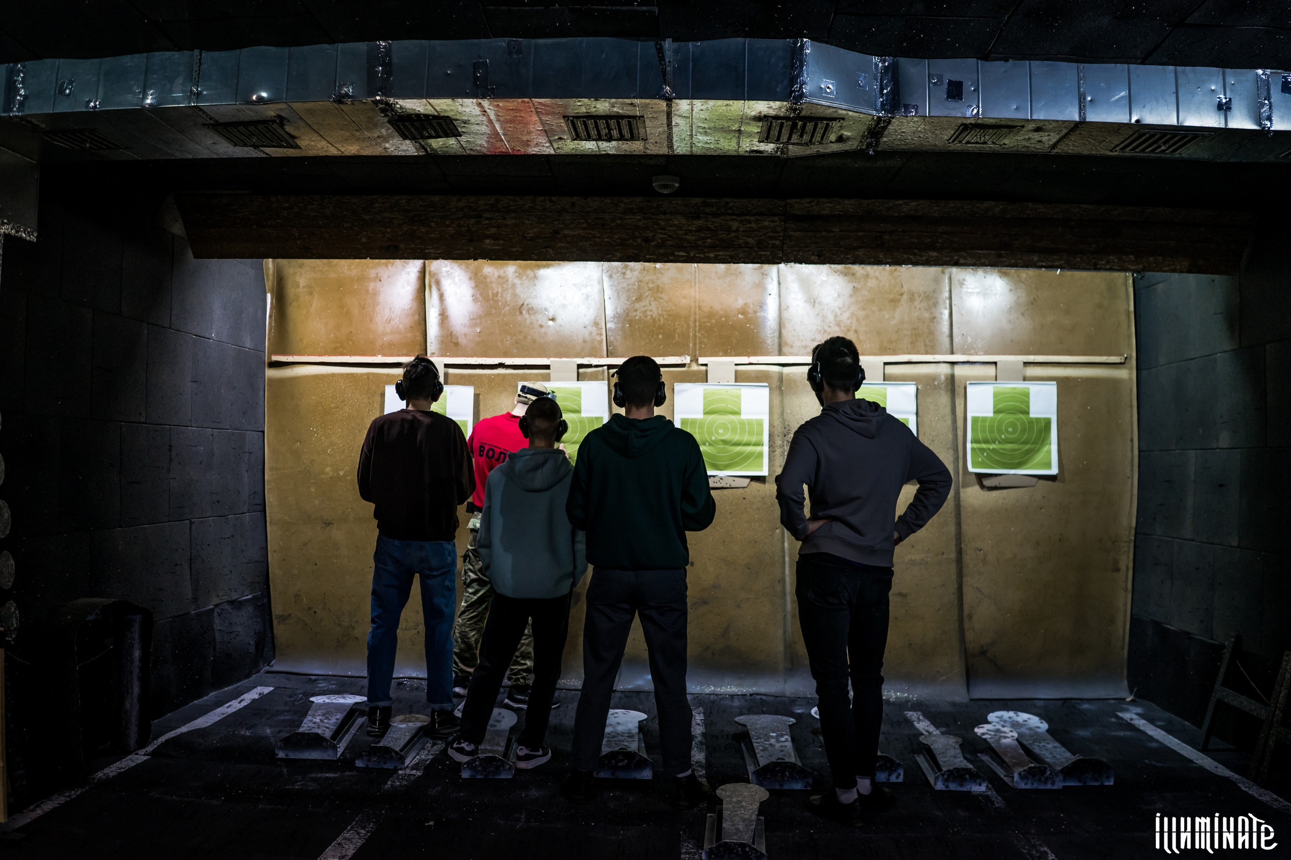 Стрелковый клуб ВОЛК. Фотограф в Воронеже Ольга Космодемьянская