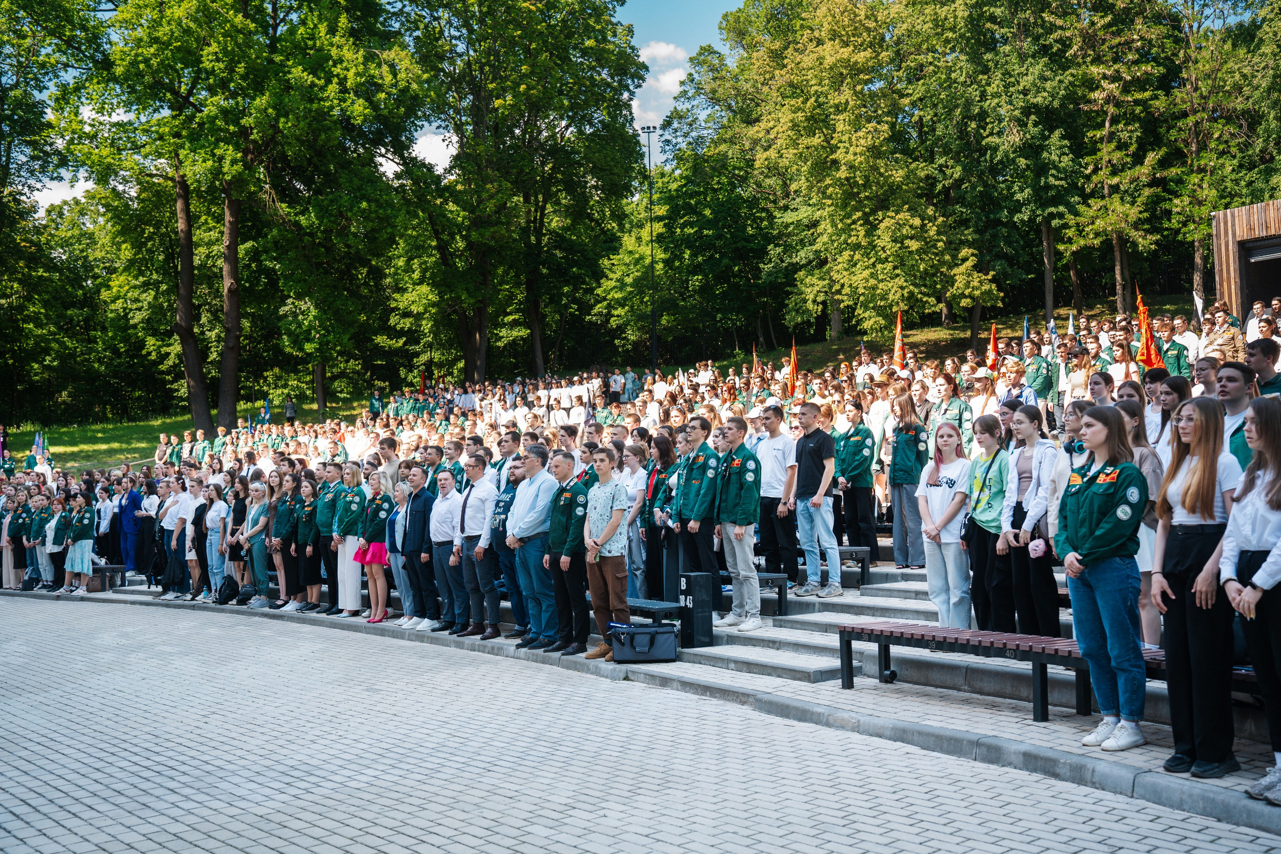 РСО Открытие трудового семестра. Фотограф в Воронеже Ольга Космодемьянская