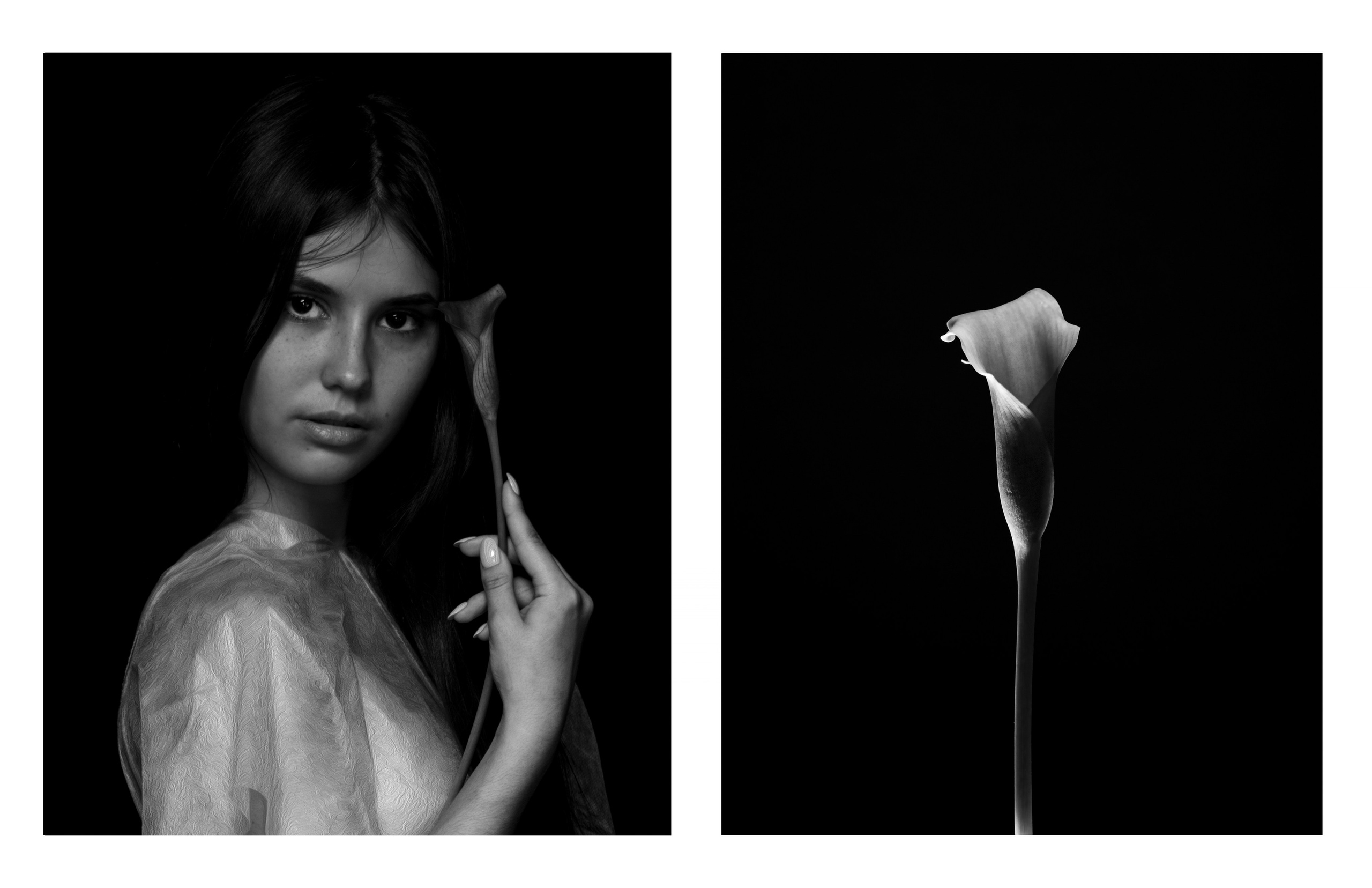 Женщины и цветы. Творческий фотограф Ирина Баландина.  Санкт-Петербург, Мурманск