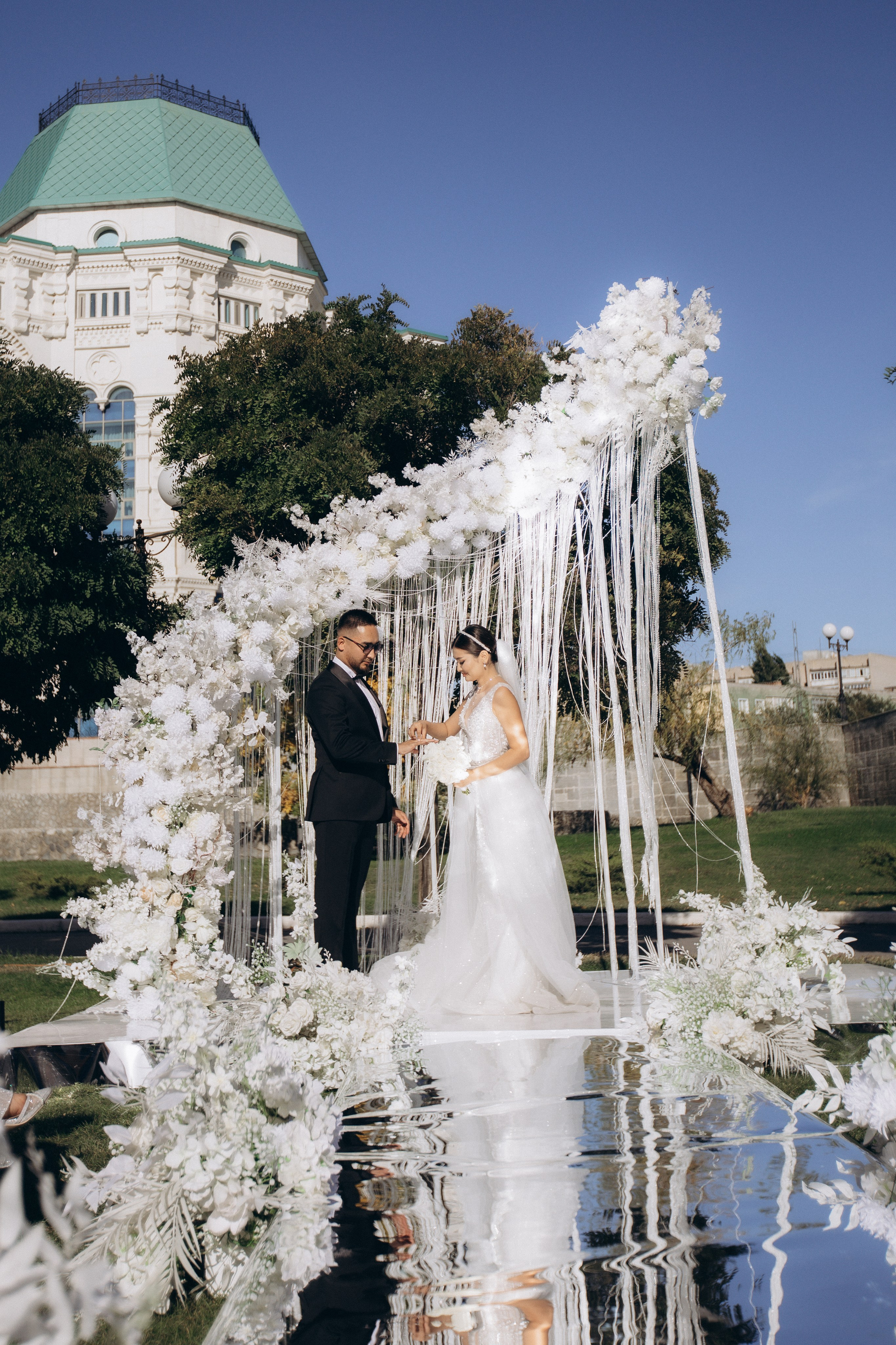 Ринат и Мадина церемония в Астрахани. Портретный и свадебный фотограф в Астрахани Сабира Аубекерова