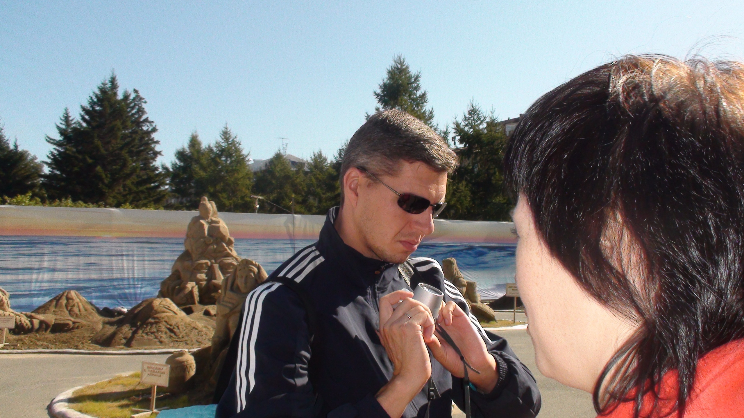 Песочные фигуры с Рускалевы 20.09.2009. Семейный, Свадебный фотограф СПБ Питер— Романова Екатерина