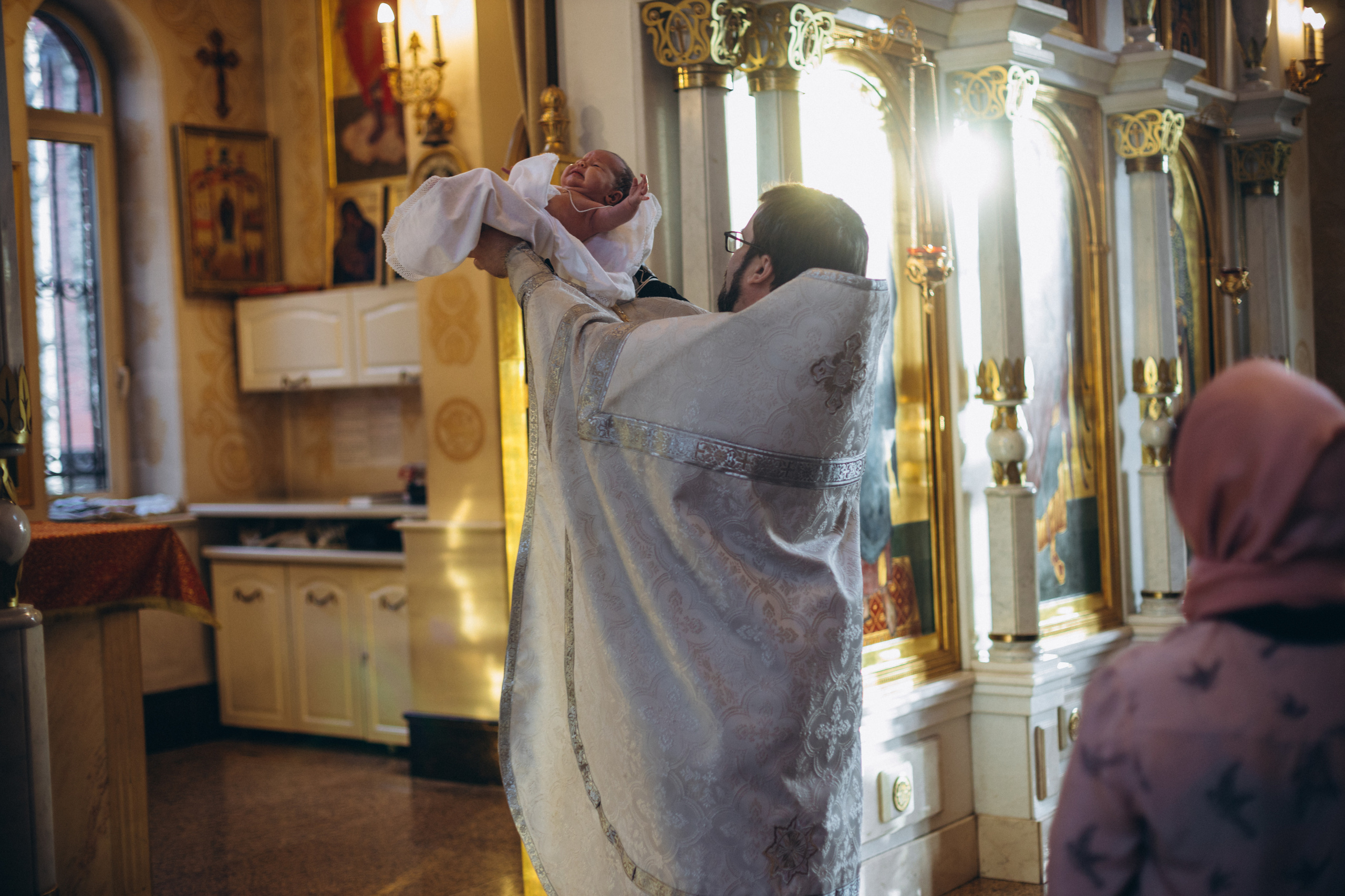 Крещение. Свадебный и семейный фотограф в Санкт-Петербурге Яцына Юрий. Видеоопер