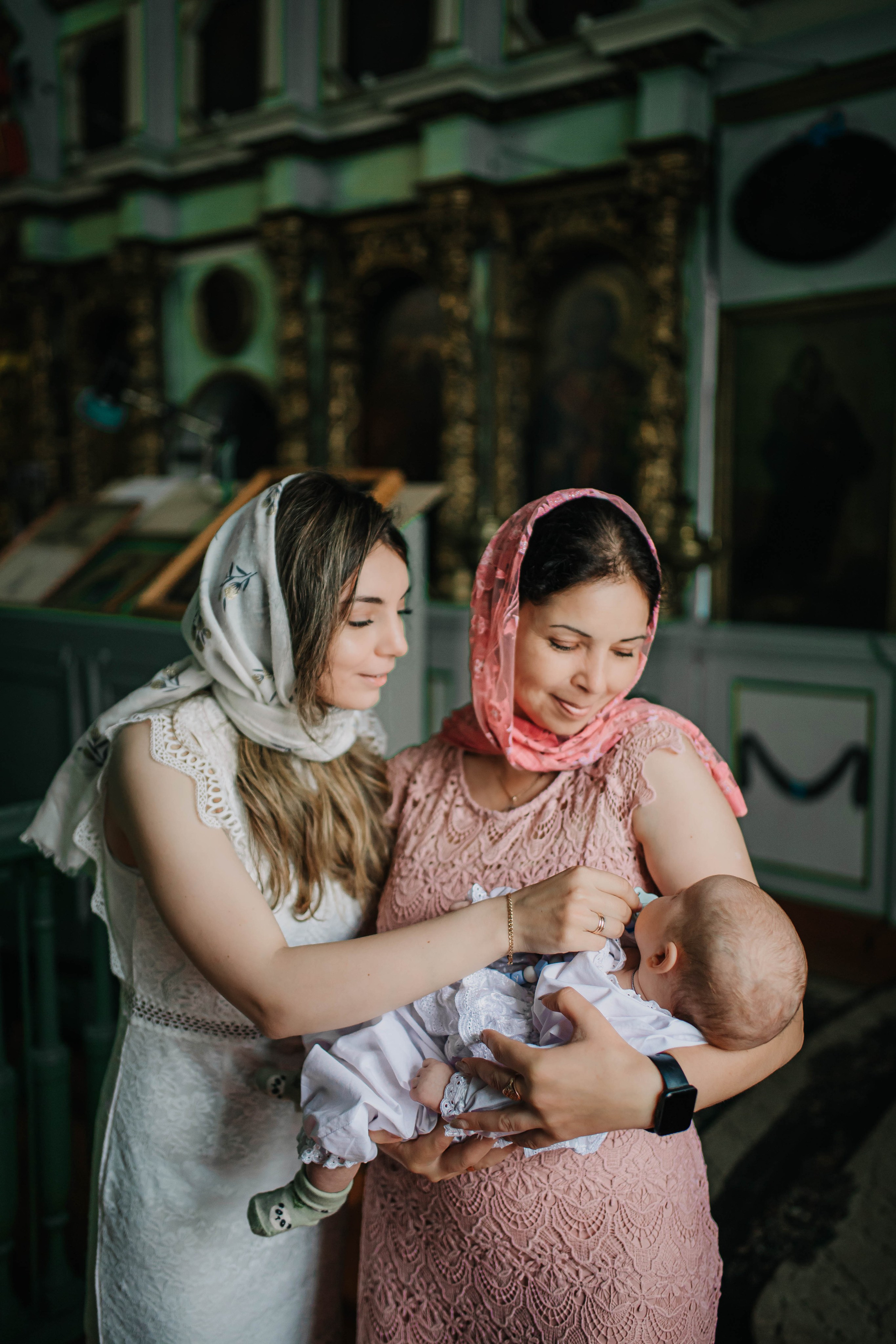 Крещение Кирилла. Фотограф Дарья Маташкова