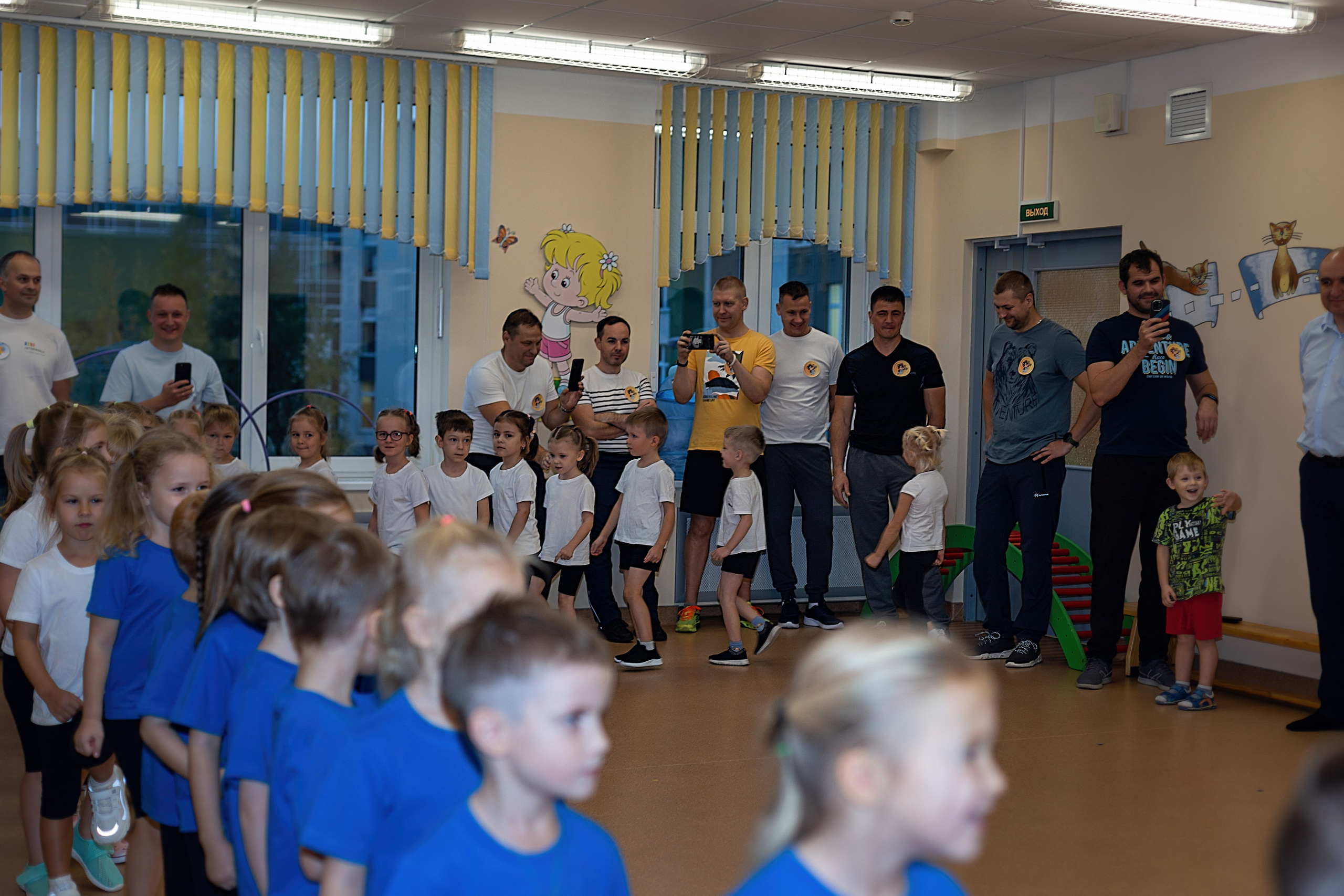 День пап в детском саду_2024. Семейный фотограф в Санкт-Петербурге