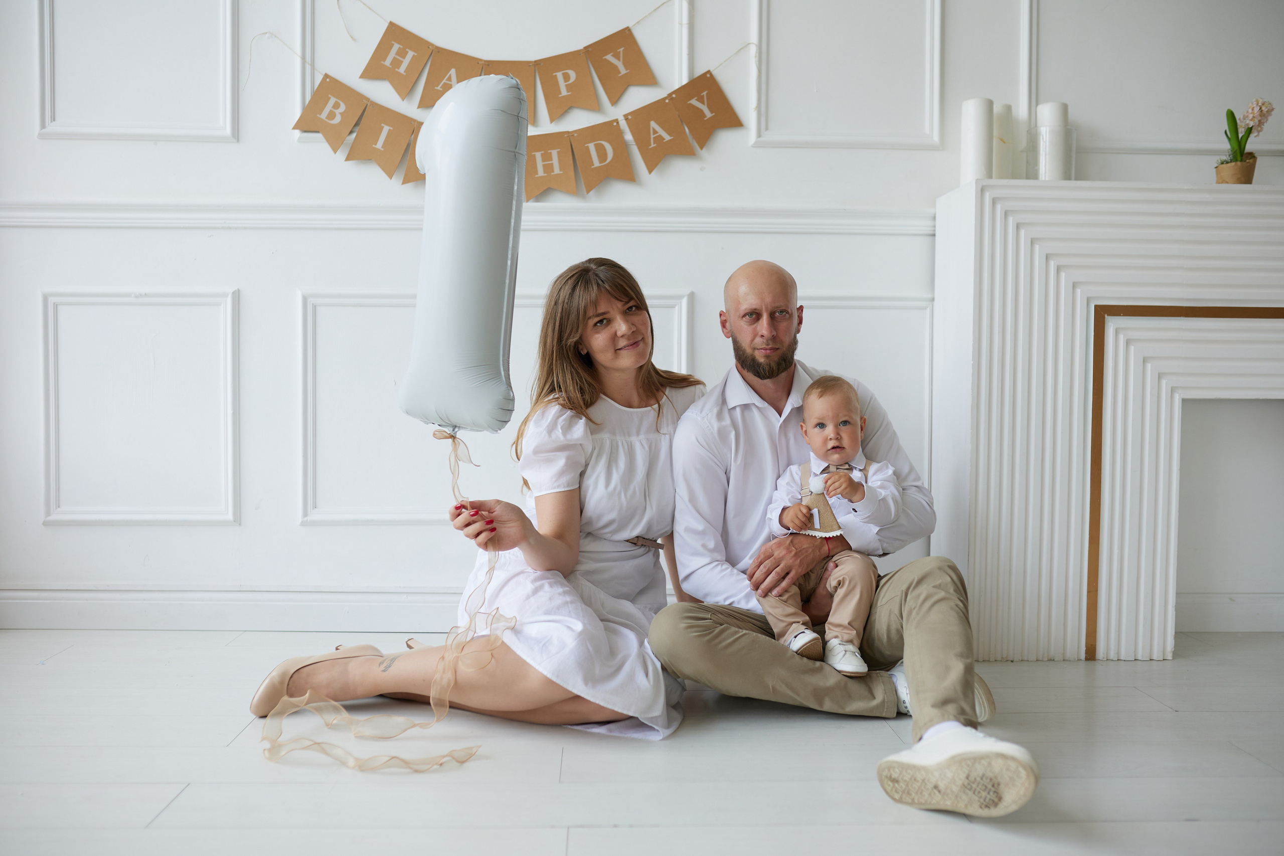 Вове годик. Семейный и детский фотограф в Москве Шарапова Ирина