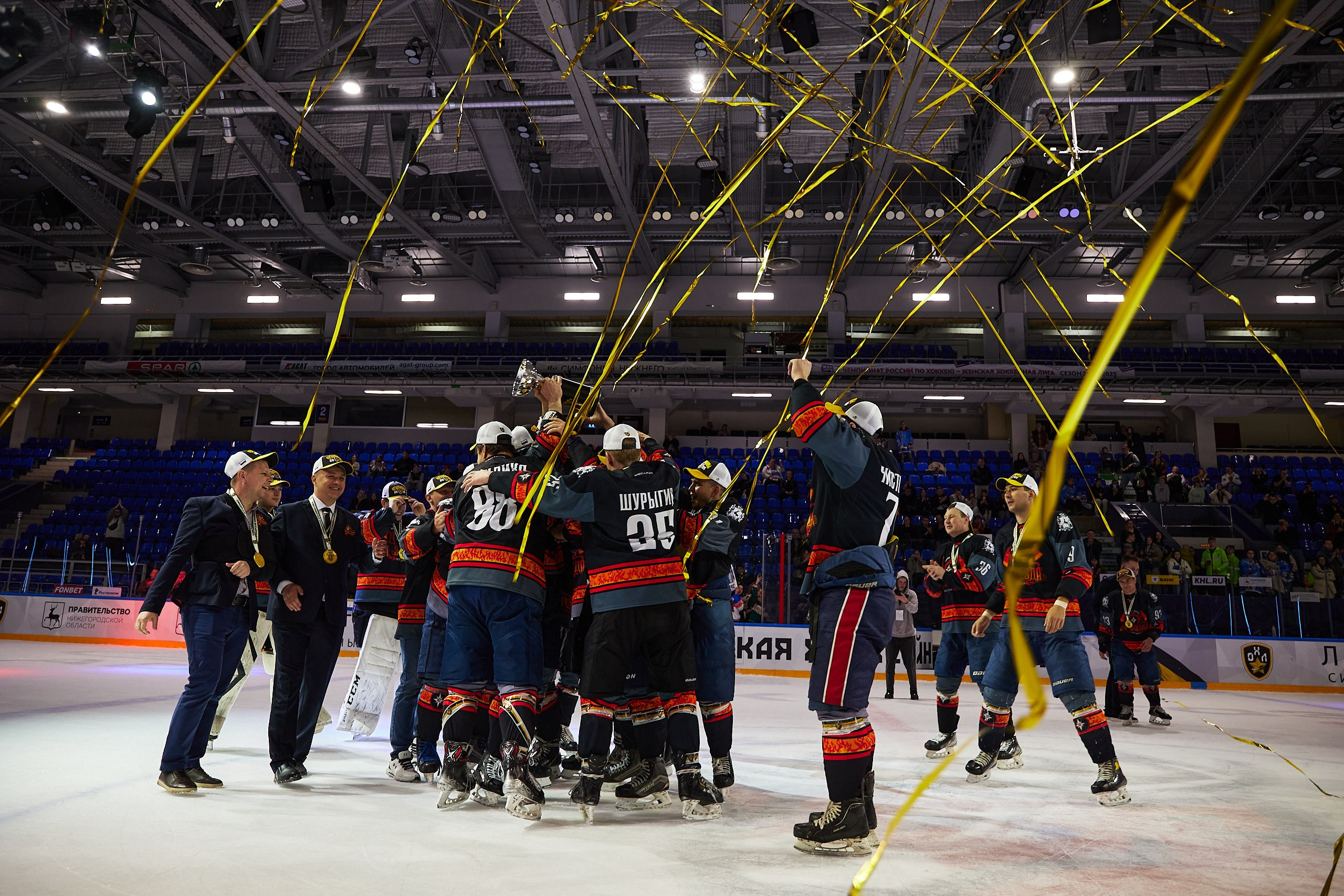 Репортаж. Офицерская хоккейная лига 2025 год. Спортивный фотограф Некрасов Денис