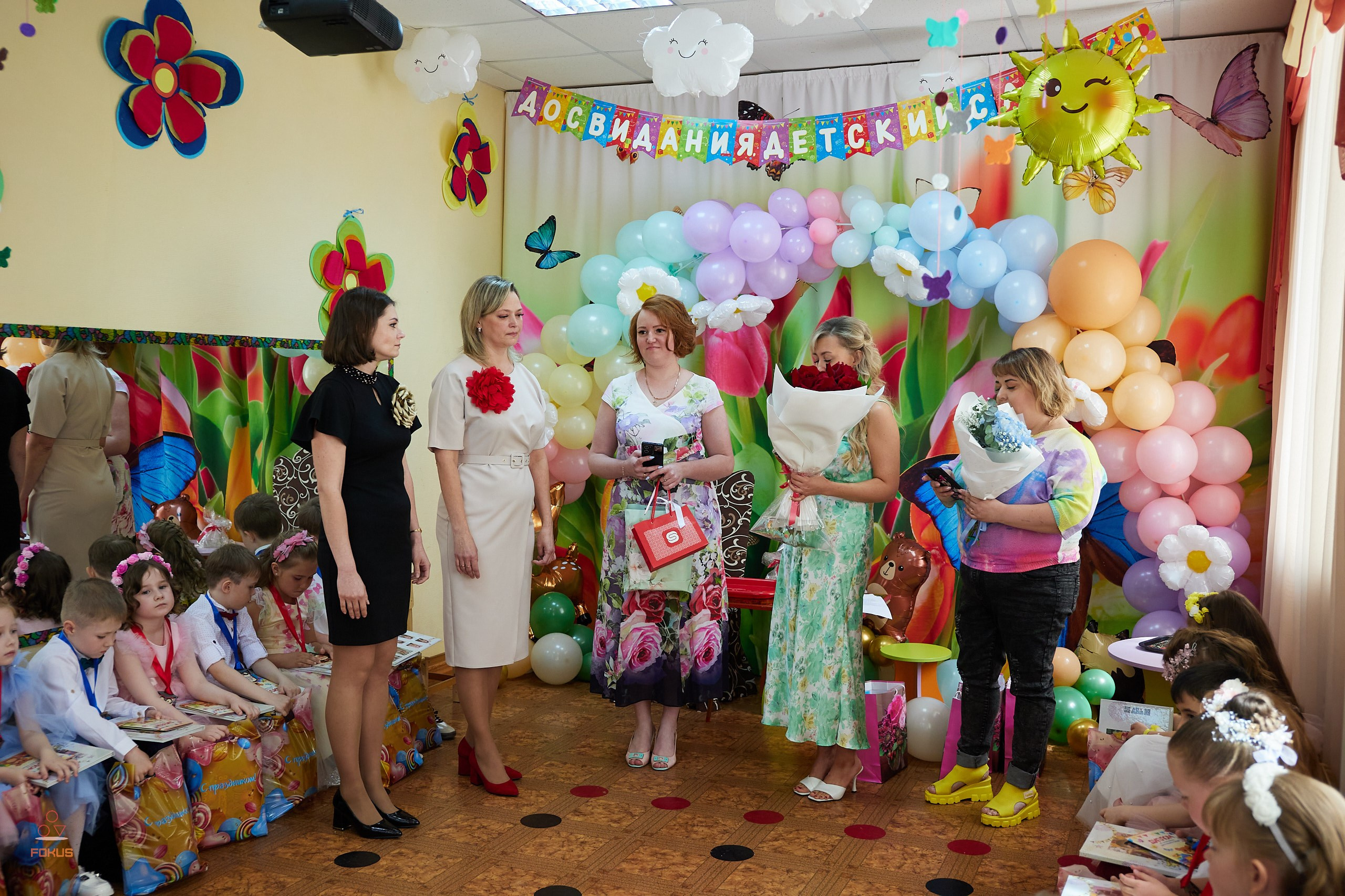 Выпускной детский сад. Спортивный фотограф Некрасов Денис