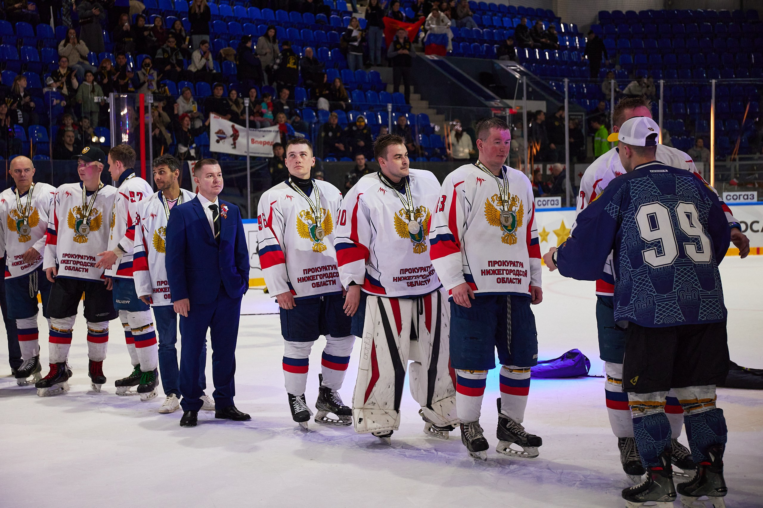 Репортаж. Офицерская хоккейная лига 2025 год. Спортивный фотограф Некрасов Денис