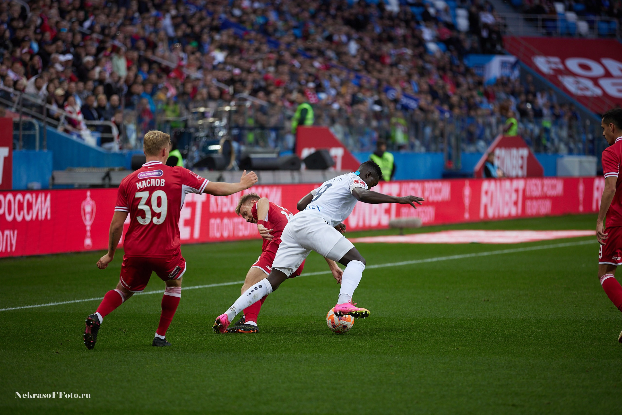 РПЛ ФК Пари НН- ФК Спартак. Спортивный фотограф Некрасов Денис