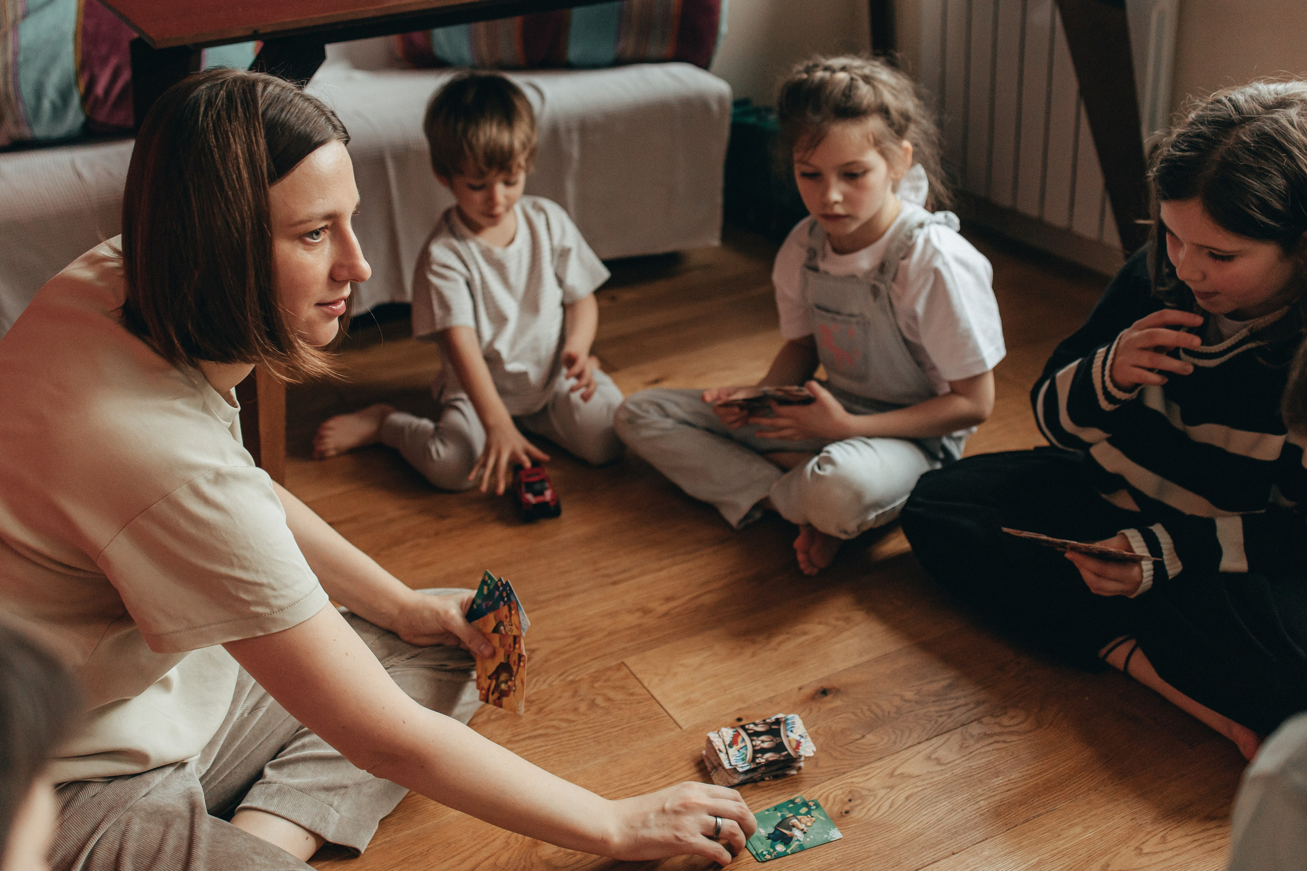 Домашняя фотосессия для большой семьи. Семейный фотограф в Москве, Щелково, Фрязино _ Виктория Степанова