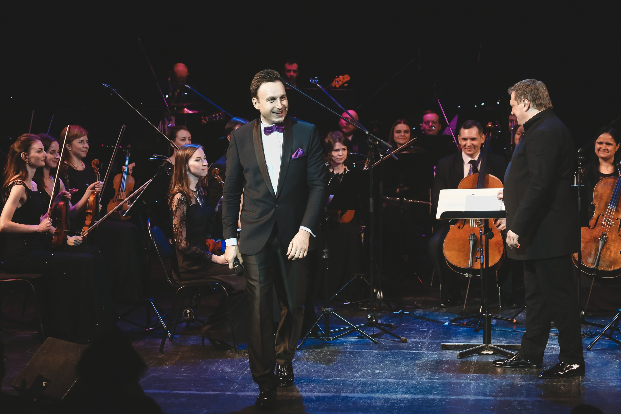 Концерт в Доме музыки в декабре 2021-го с Рязанским оркестром. Дарья Письменюк / Darya Leitstern — фотограф, музыкант, журналист, путешественник