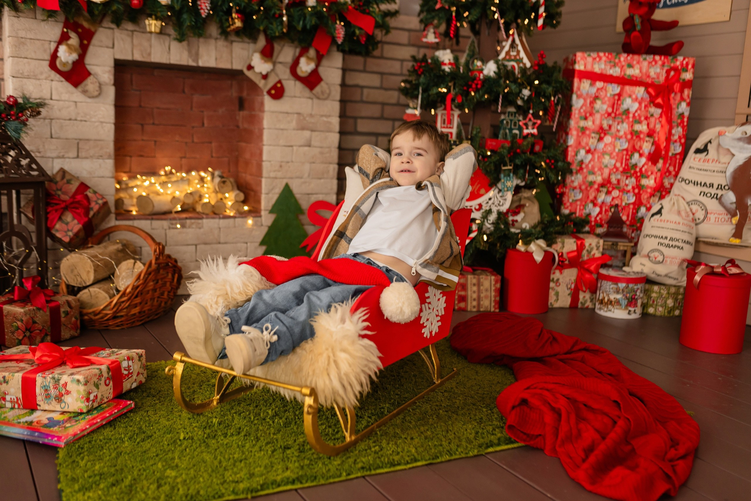 Новогодняя съемка. Меркулова Ольга фотограф Воронеж