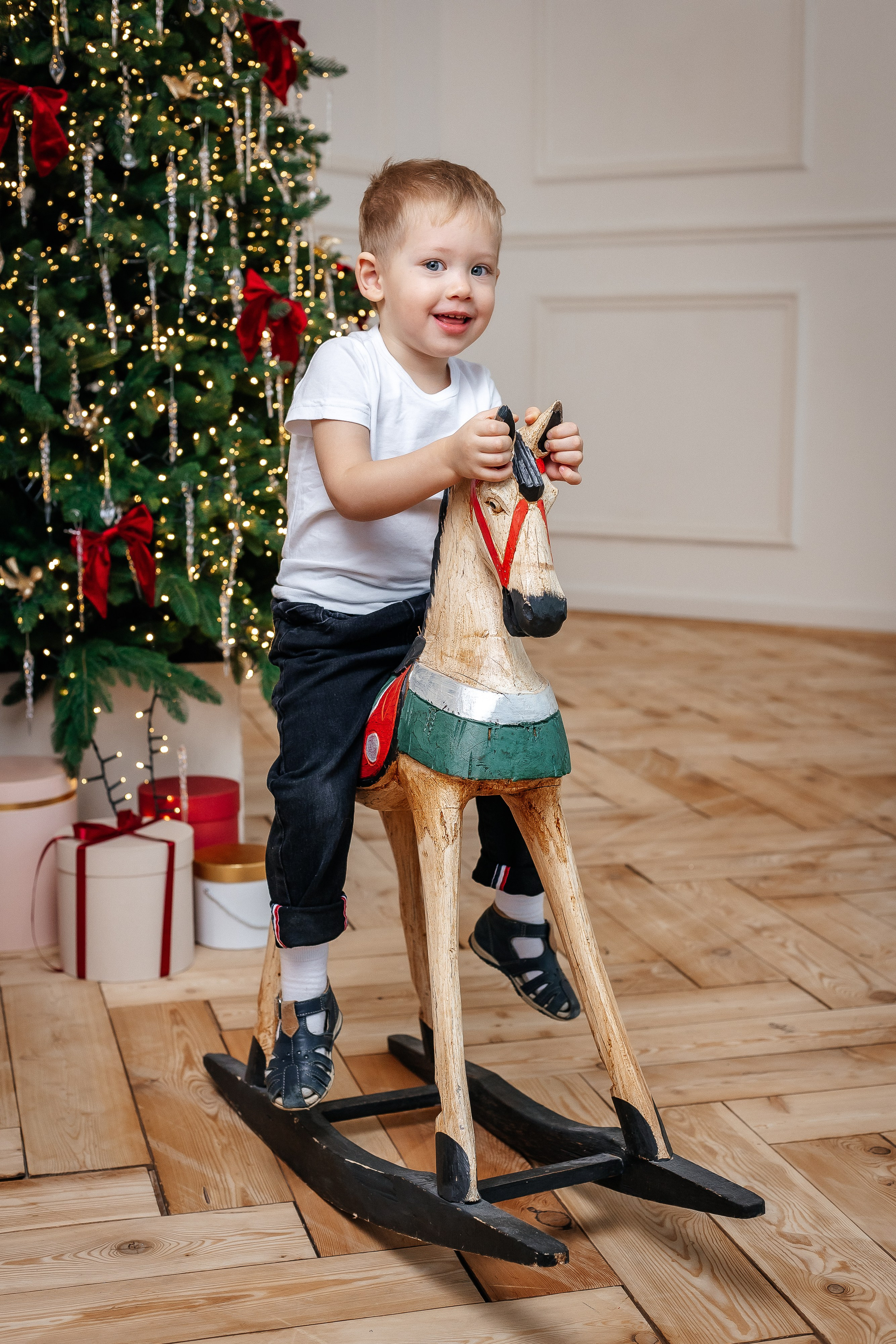 Новогодняя фотосессия в студии. Фотограф Татьяна Орлова