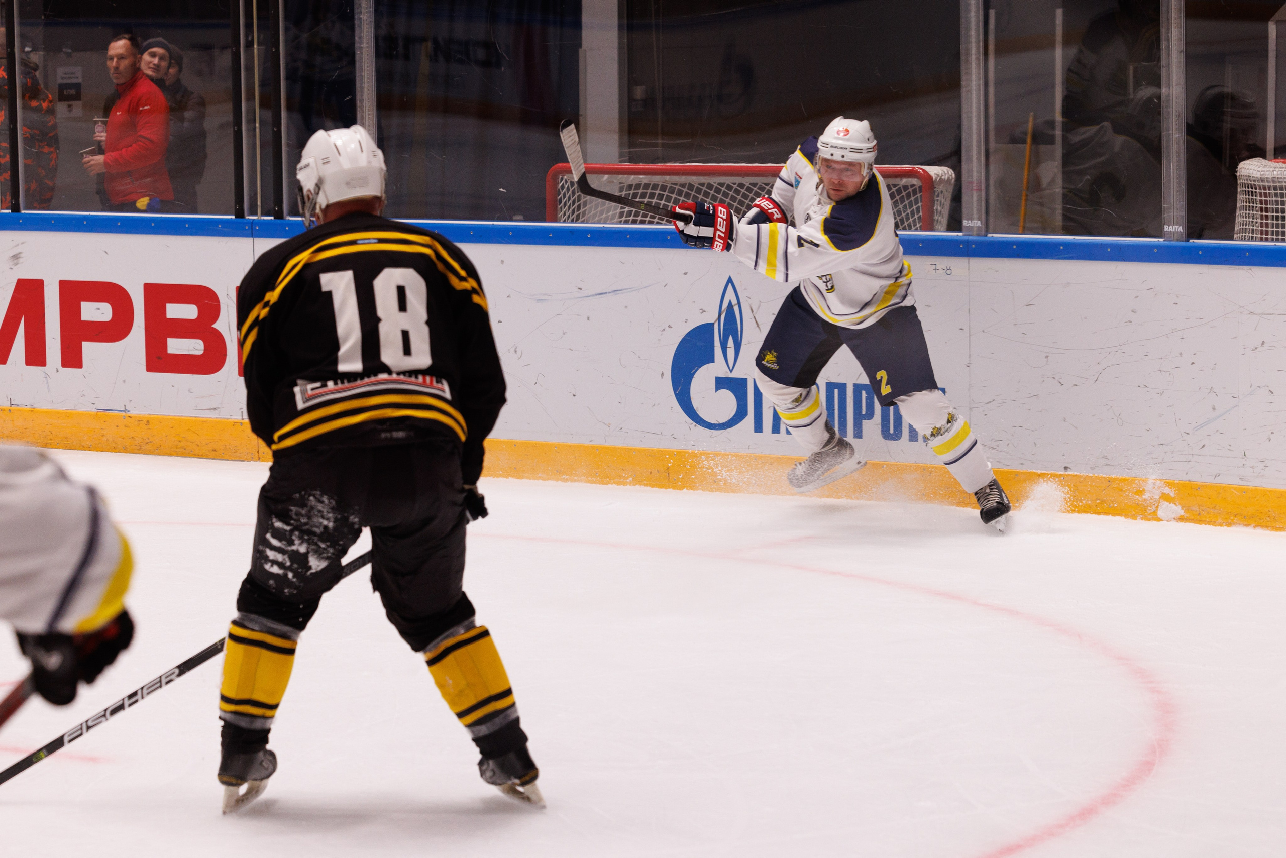 НХЛ (40+) Ижорец — Бульдозер 4-6. Фотограф Александр Заломаев
