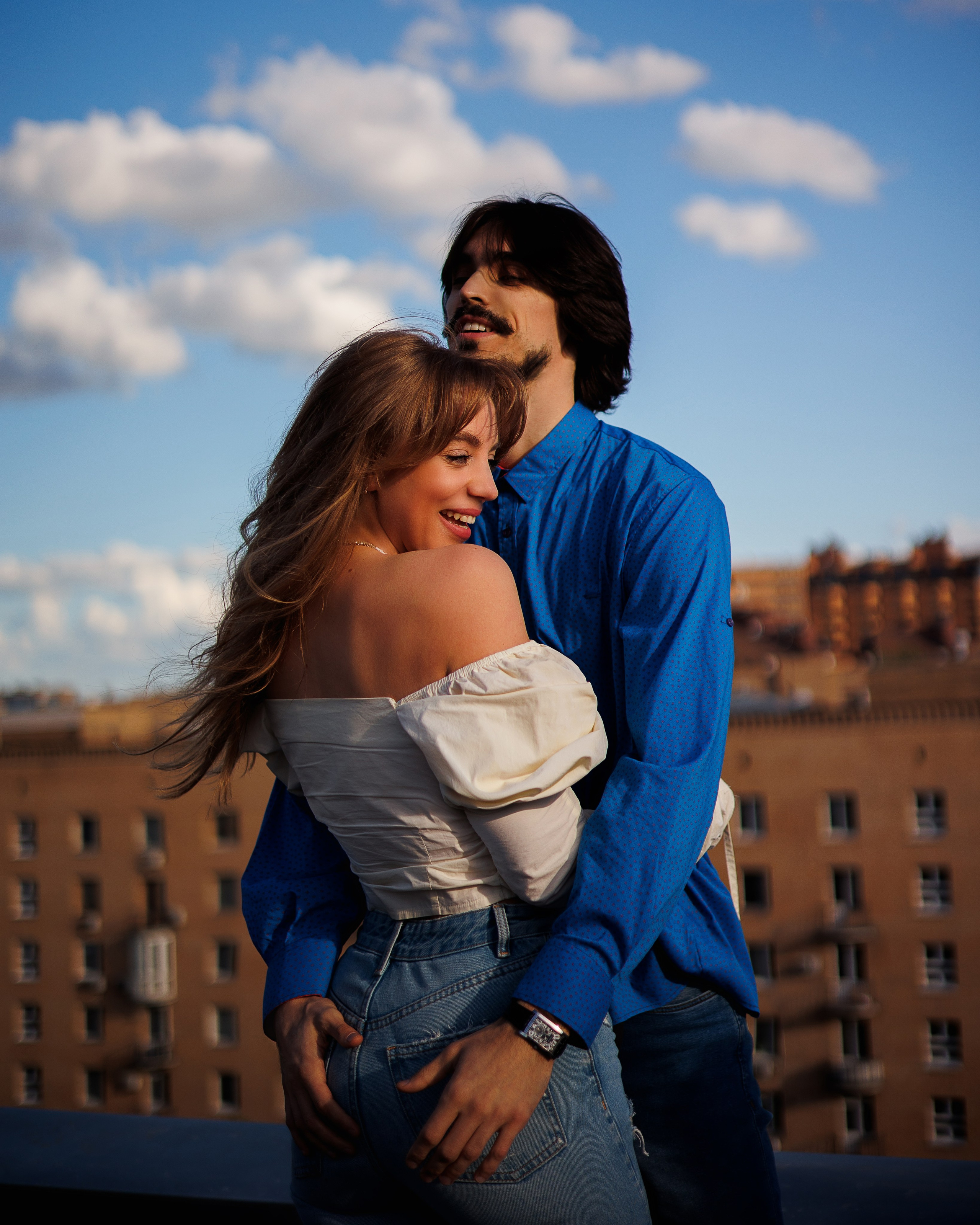 На крыше. Марковкина КрисТина