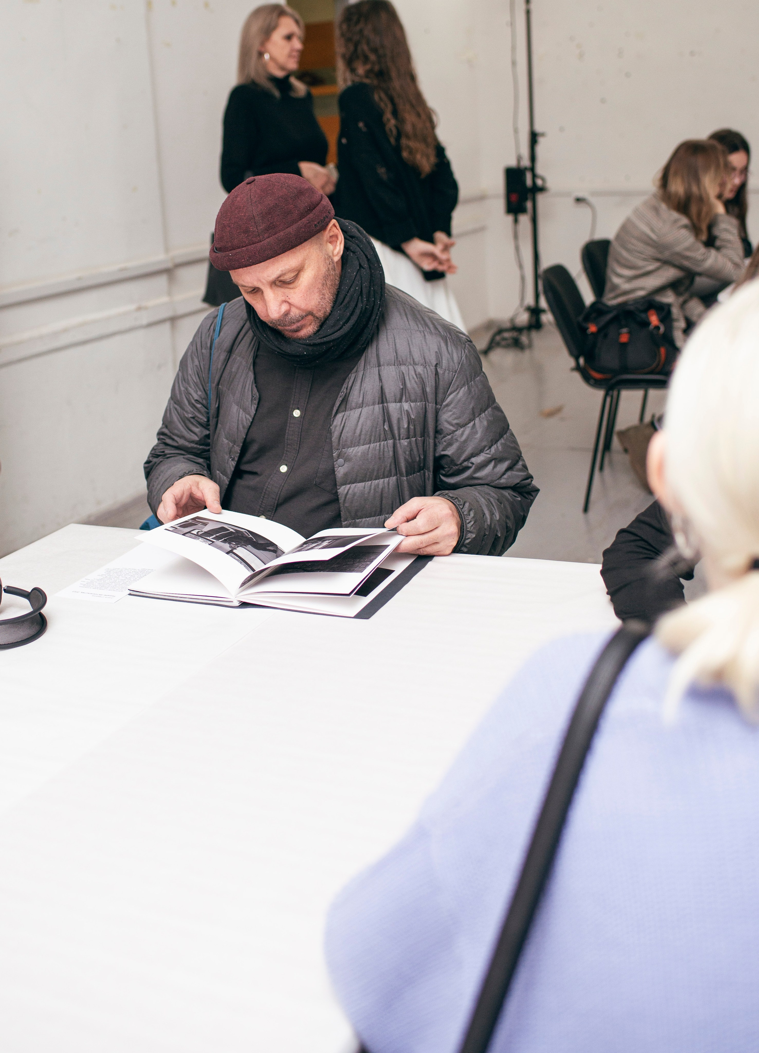 Вечер фото книг в Школе Дизайна. Фотограф в Москве Алейникова Евгения