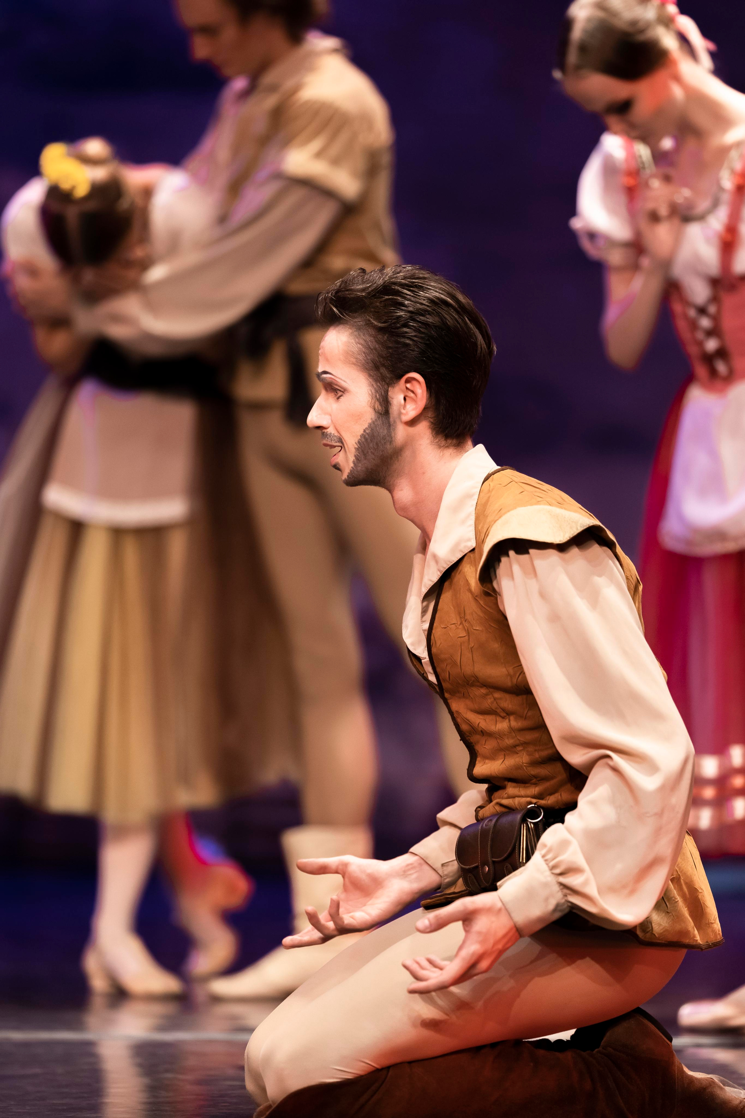 Жизель (1 акт) для Moscow ballet La Classique. Балетный фотограф Москва Майоров Николай