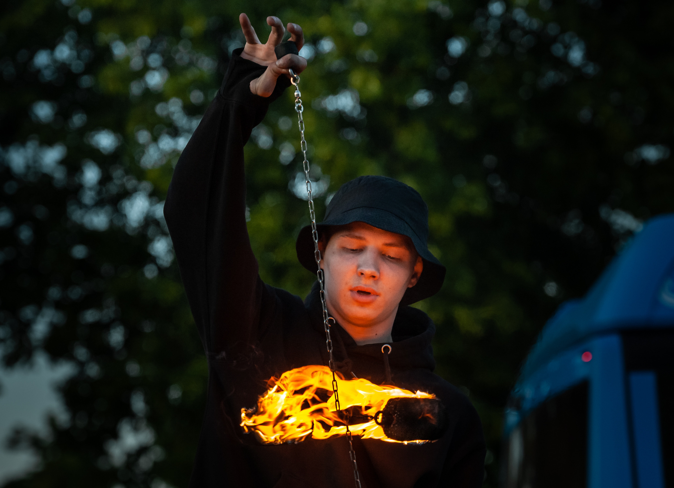 Огненное шоу. Балетный фотограф Москва Майоров Николай