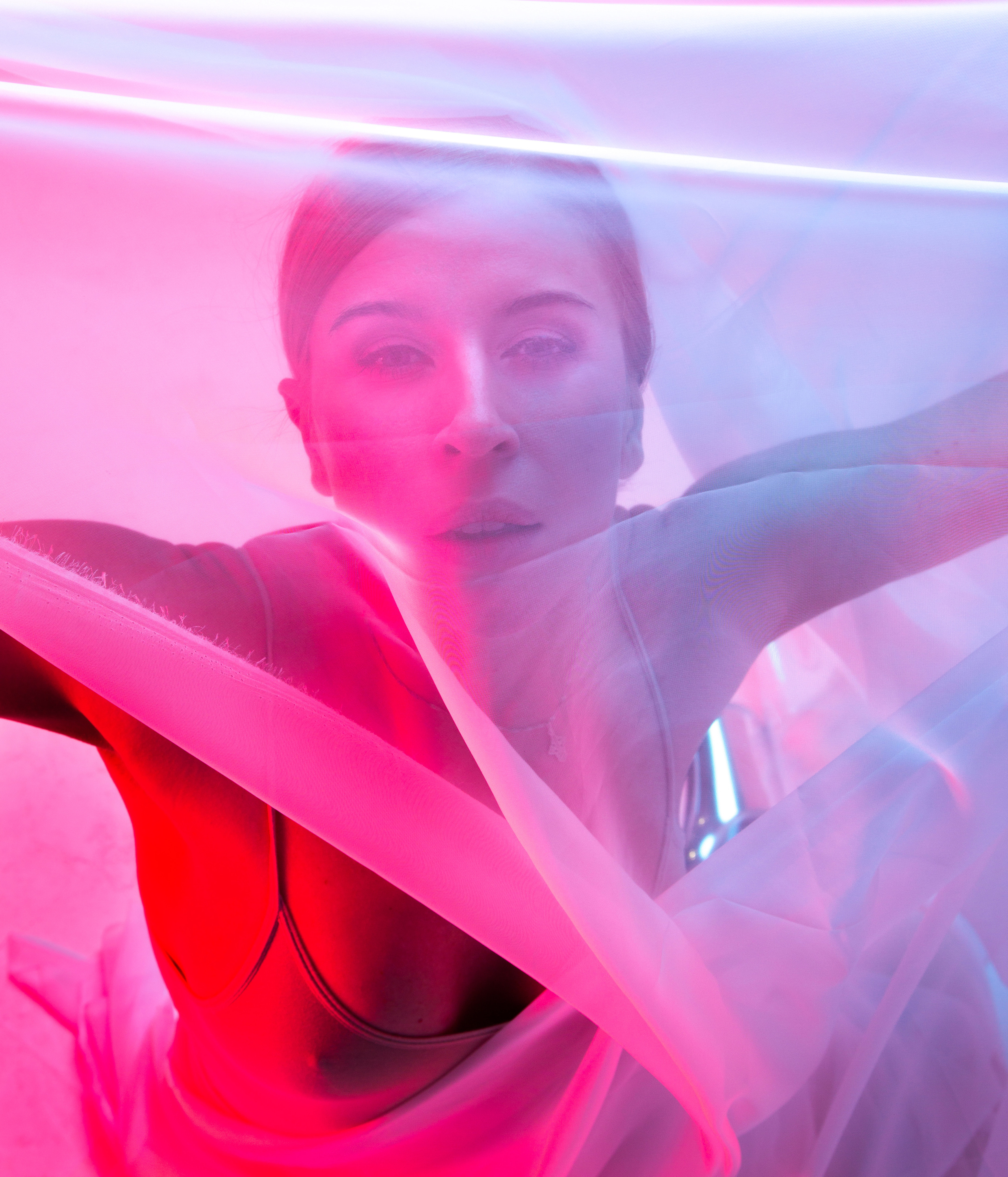 Кристина и цветной свет. Балетный фотограф Москва Майоров Николай