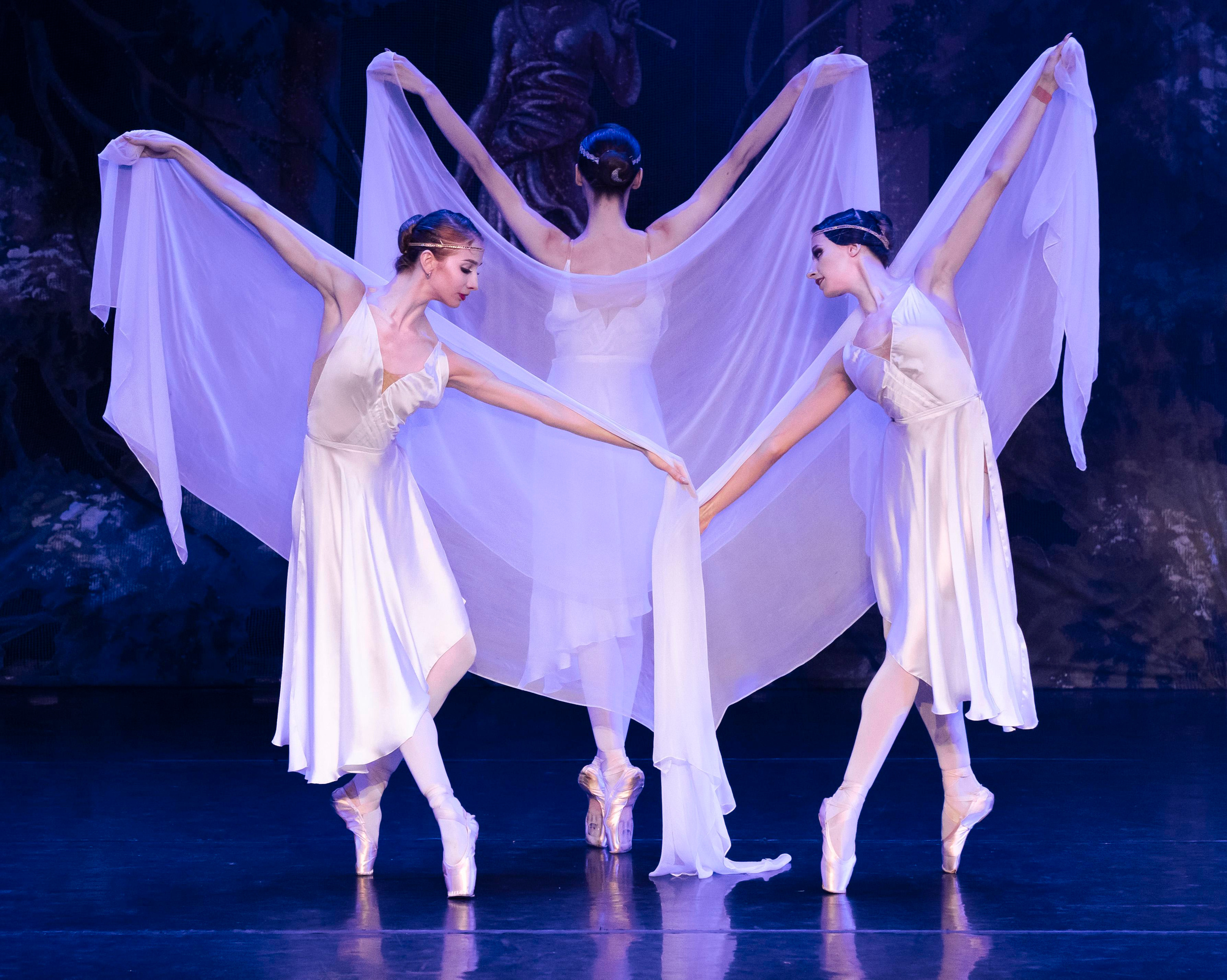 Нимфы «Вальпургиева ночь» для Moscow ballet La Classique. Балетный фотограф Москва Майоров Николай