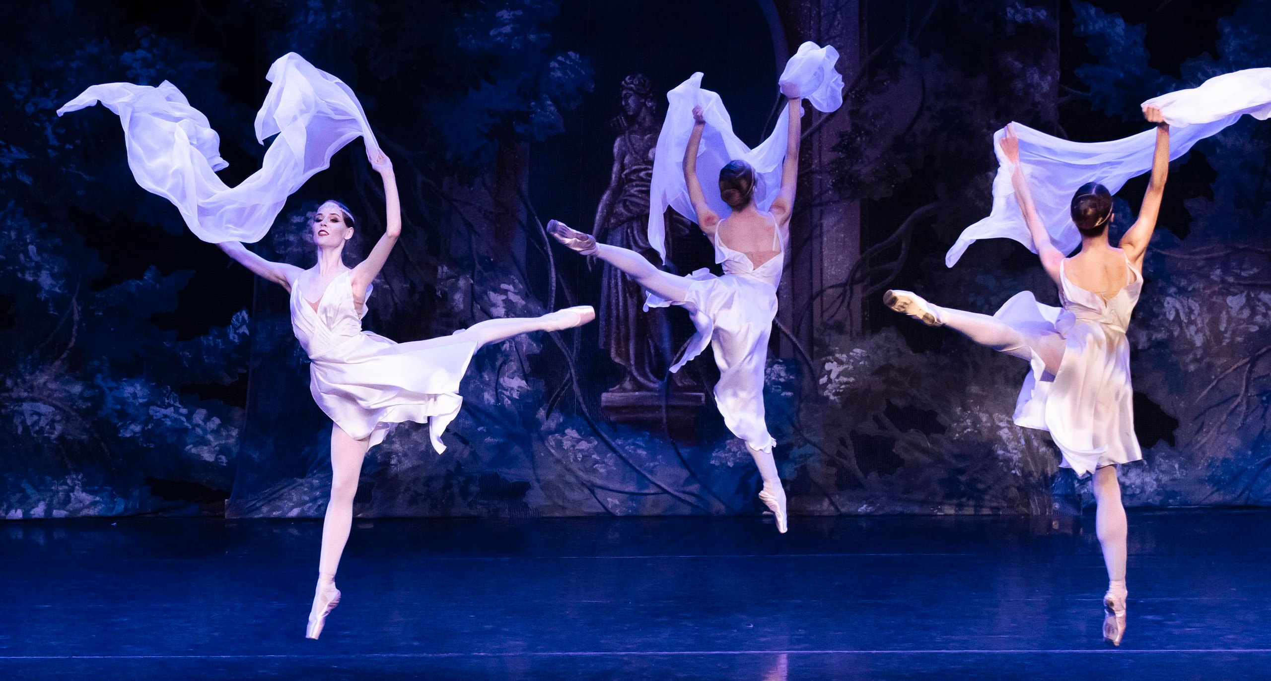 Нимфы «Вальпургиева ночь» для Moscow ballet La Classique. Балетный фотограф Москва Майоров Николай