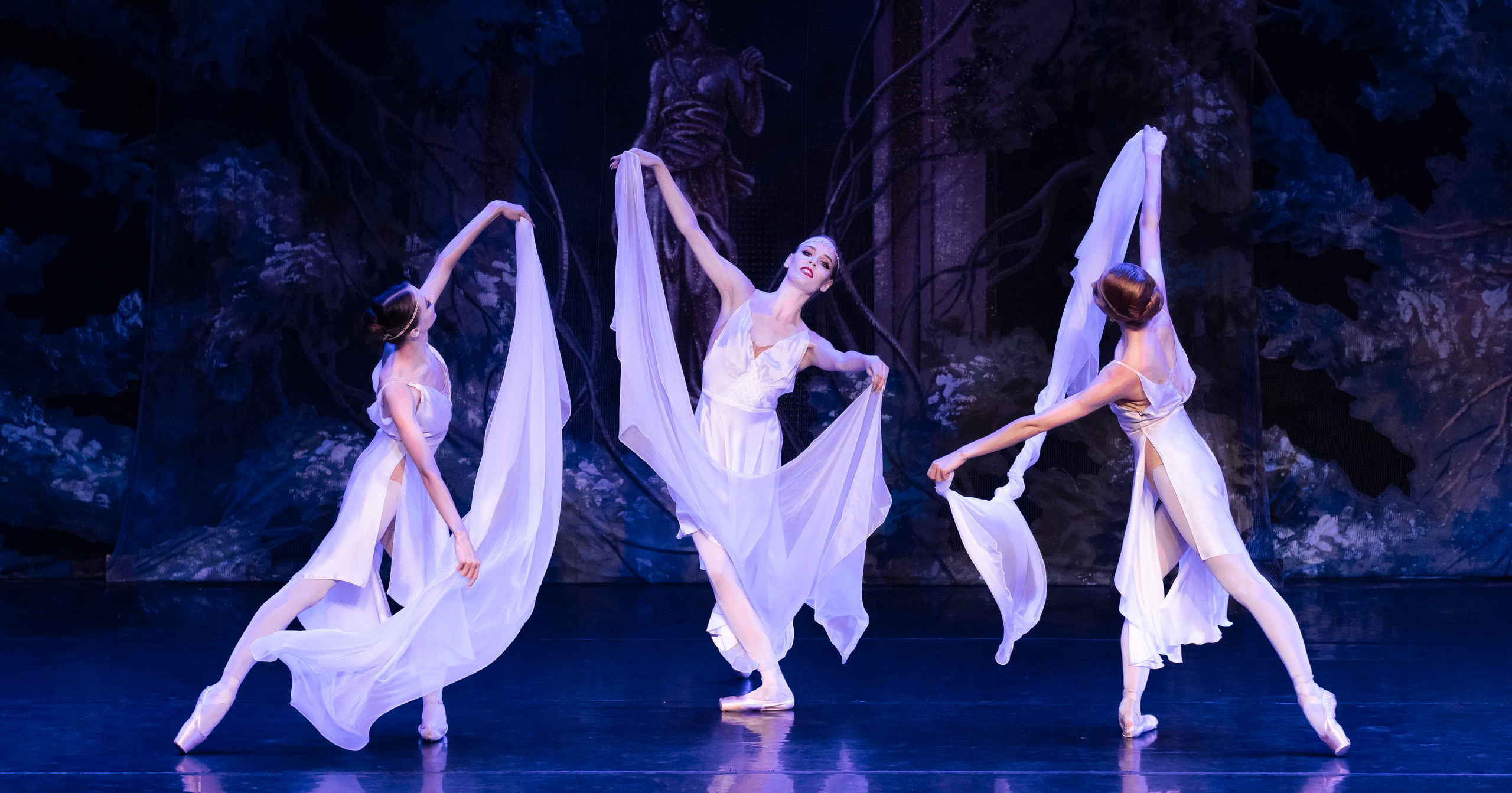 Нимфы «Вальпургиева ночь» для Moscow ballet La Classique. Балетный фотограф Москва Майоров Николай