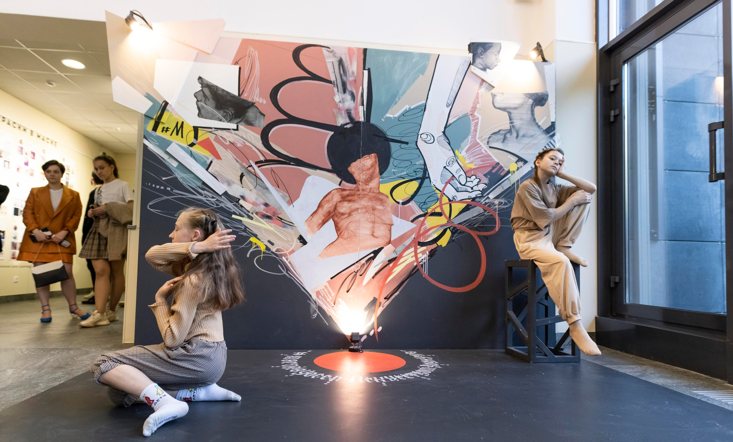 Фестиваль Проба перформанс перед концертом. Балетный фотограф Москва Майоров Николай