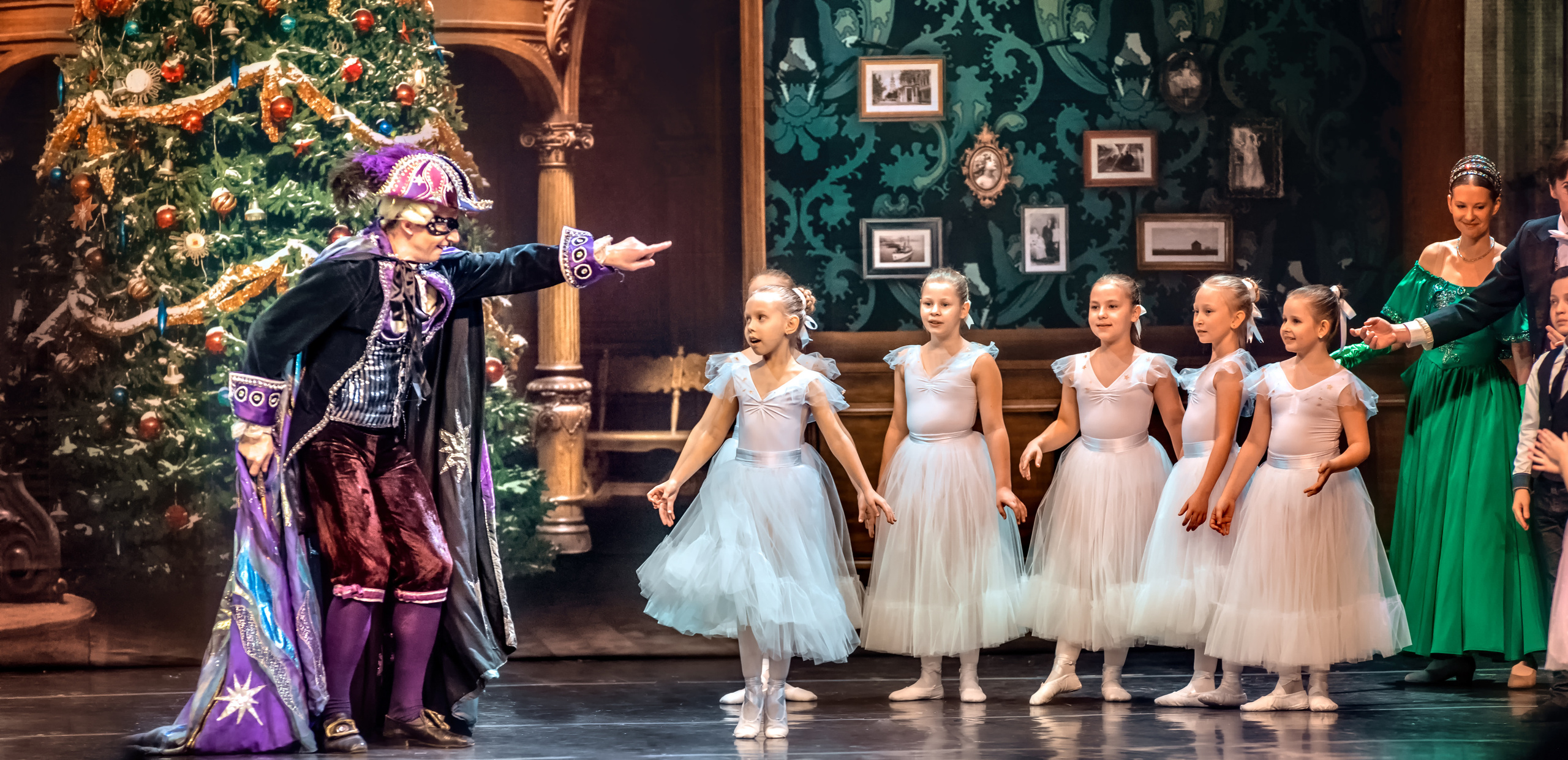 Отчётный Щелкунчик балетной школы. Балетный фотограф Москва Майоров Николай