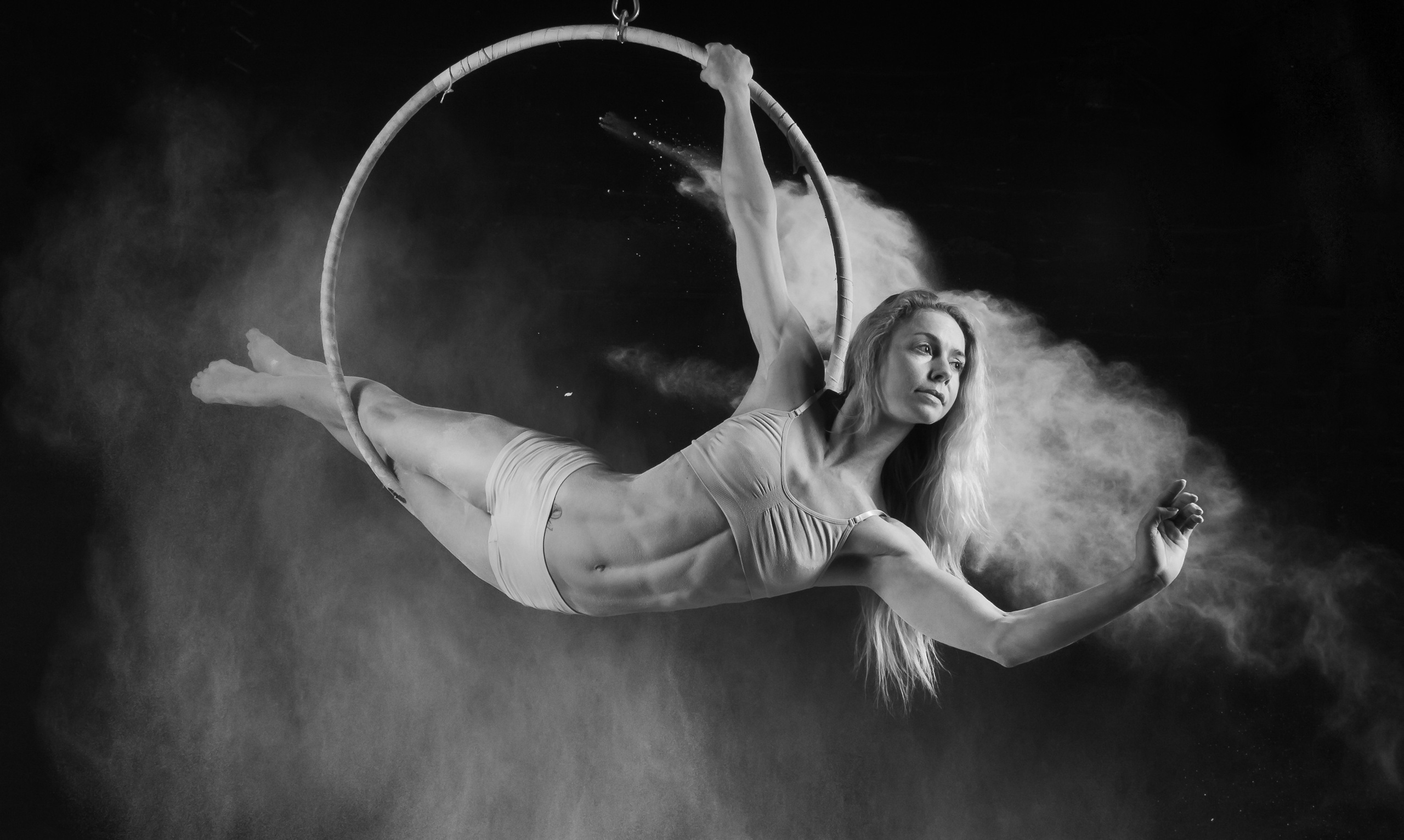 Юлия сессия с мукой. Балетный фотограф Москва Майоров Николай