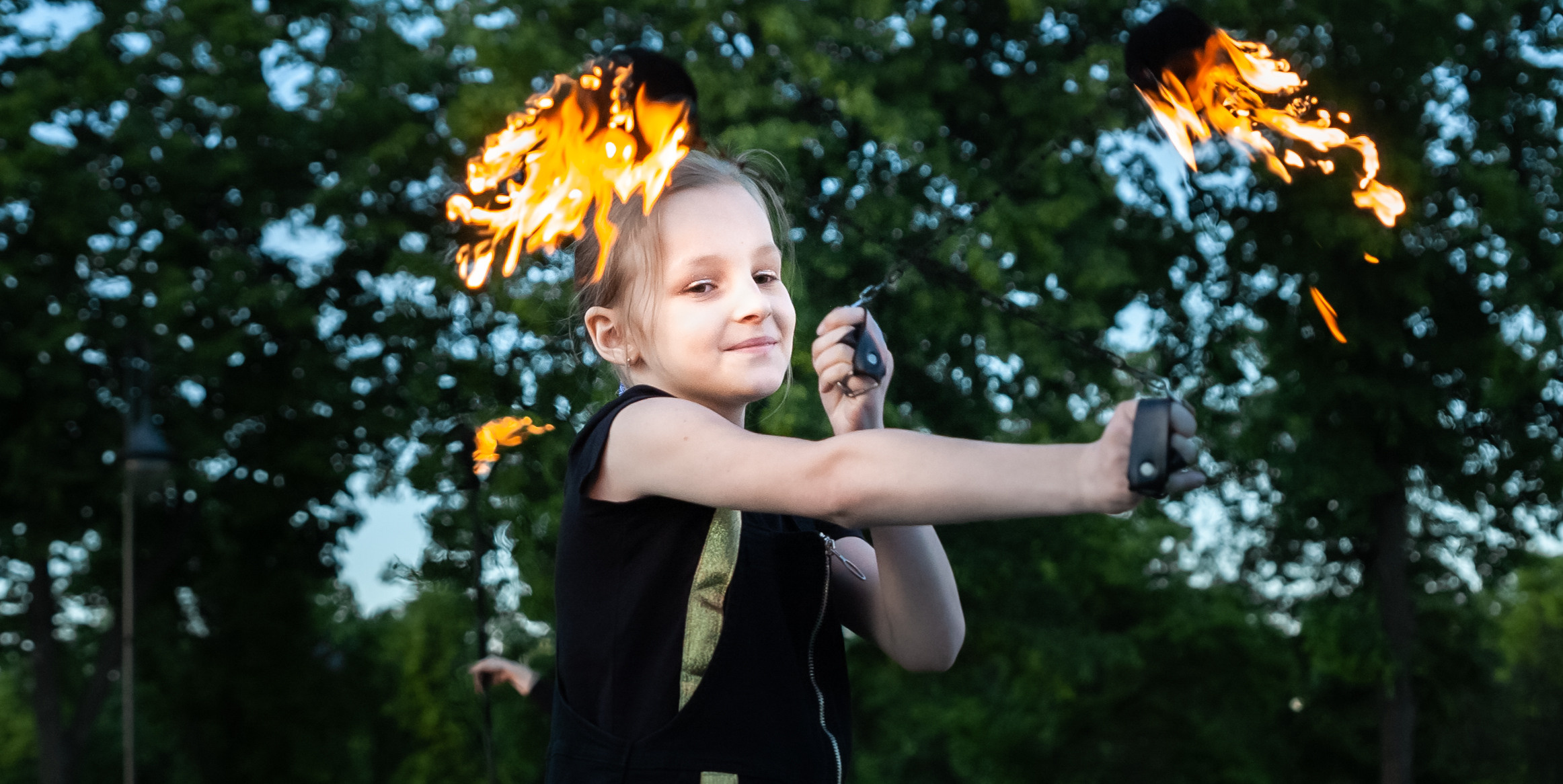 Огненное шоу. Балетный фотограф Москва Майоров Николай