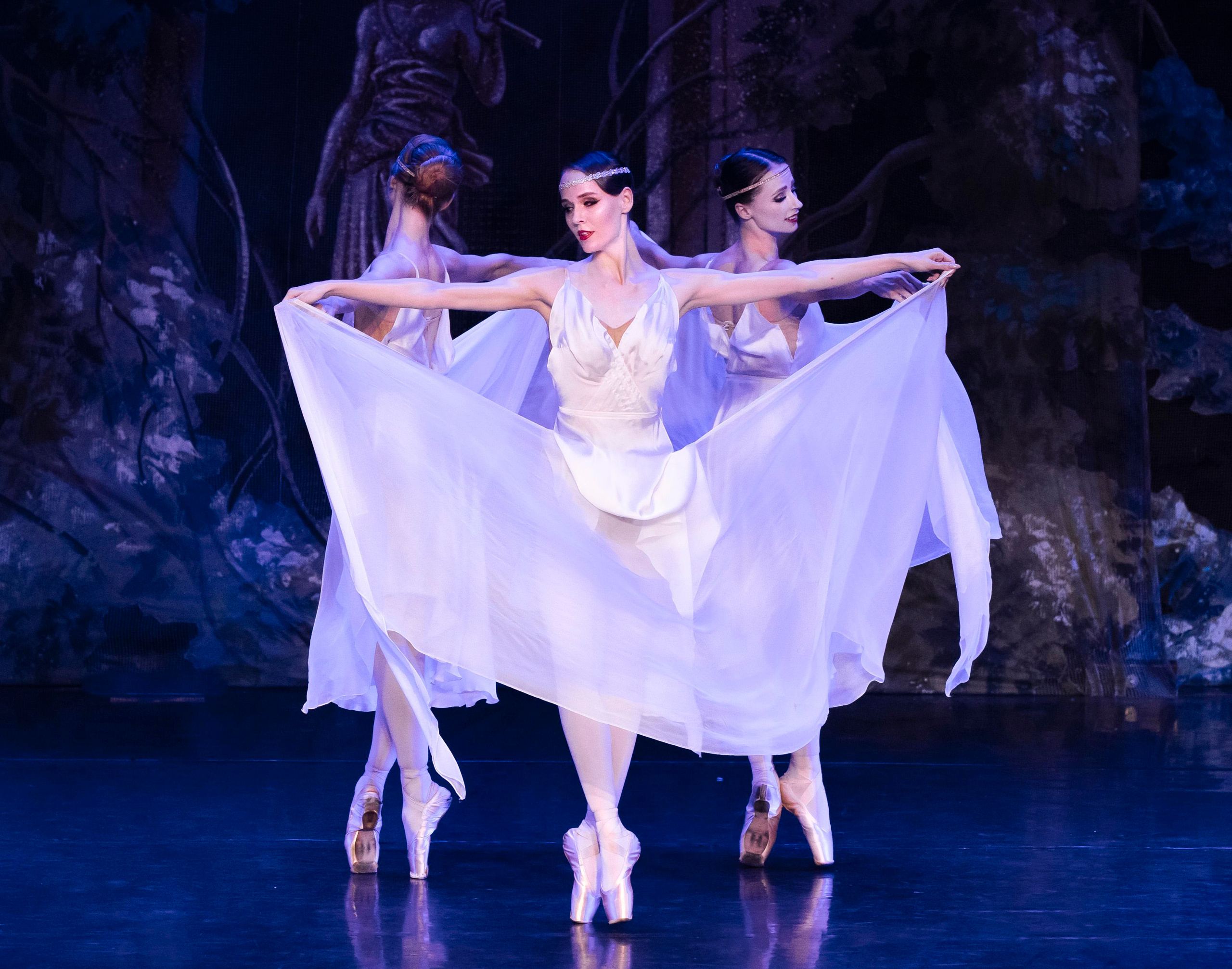 Нимфы «Вальпургиева ночь» для Moscow ballet La Classique. Балетный фотограф Москва Майоров Николай