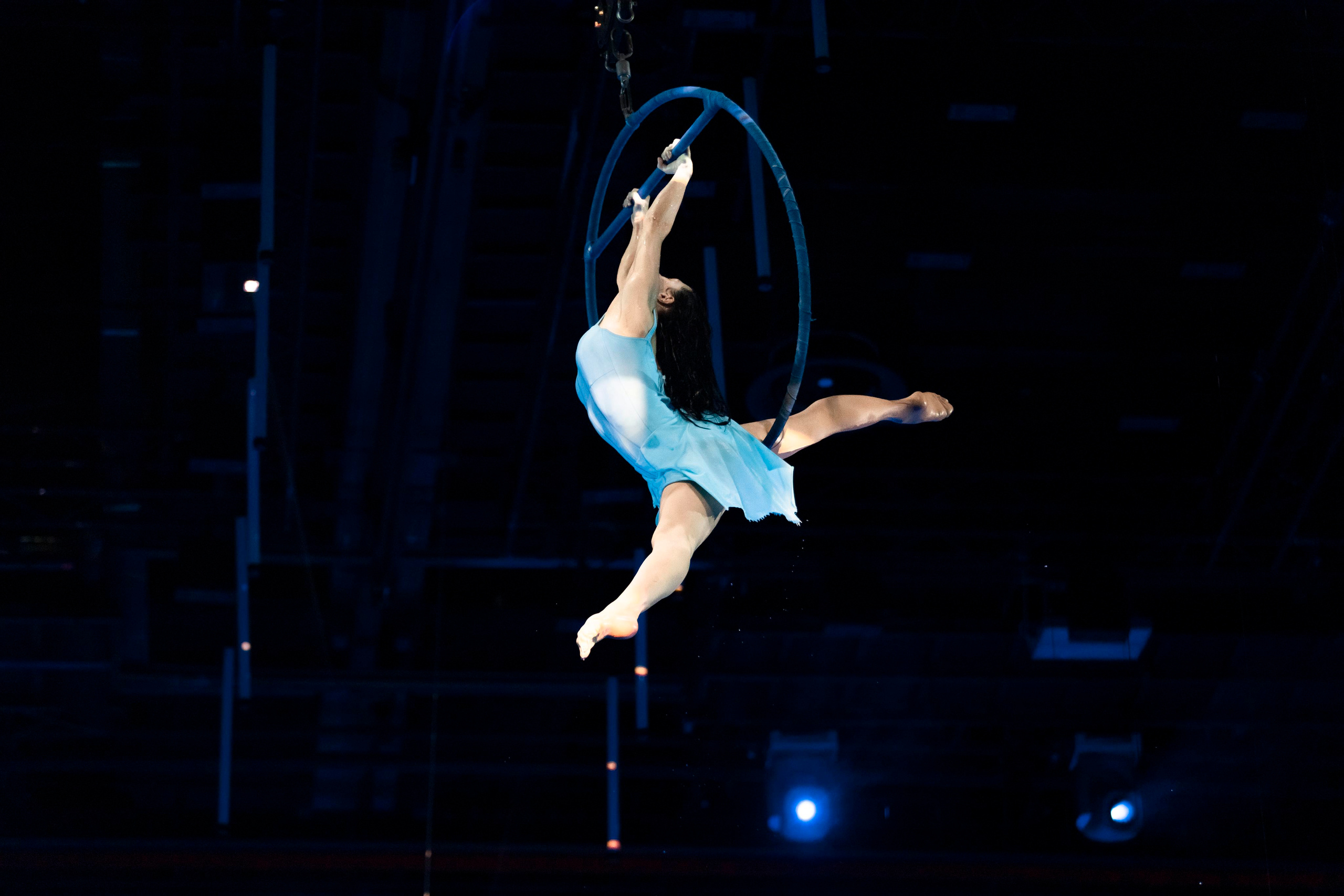 Гимнастки на шоу Москвариума. Балетный фотограф Москва Майоров Николай