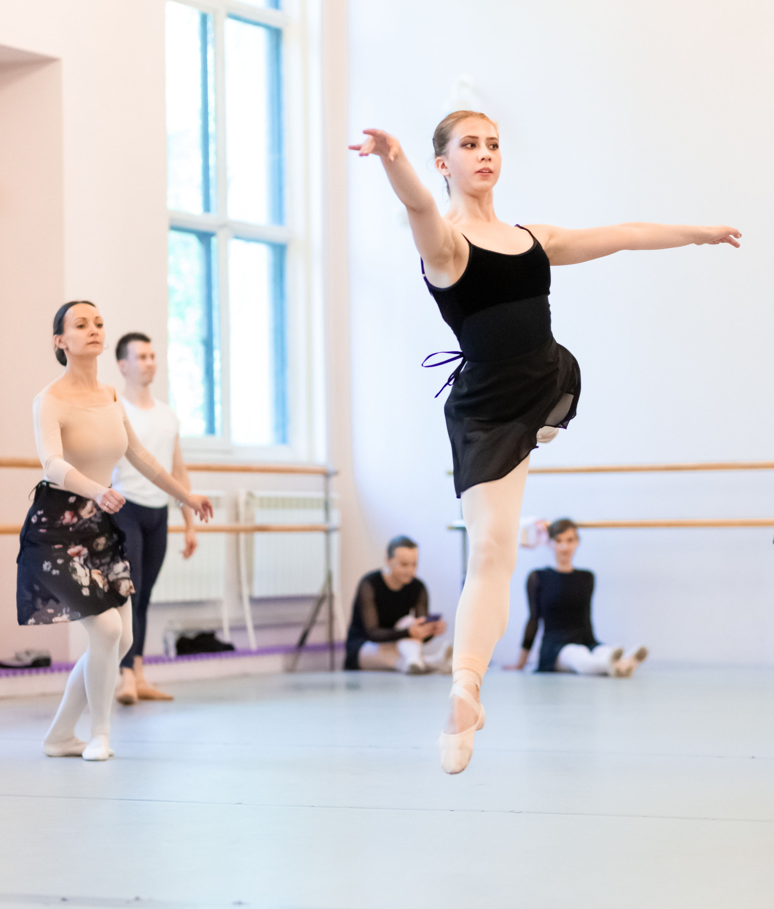 Мастер-класс в Международном центре балета. Балетный фотограф Москва Майоров Николай