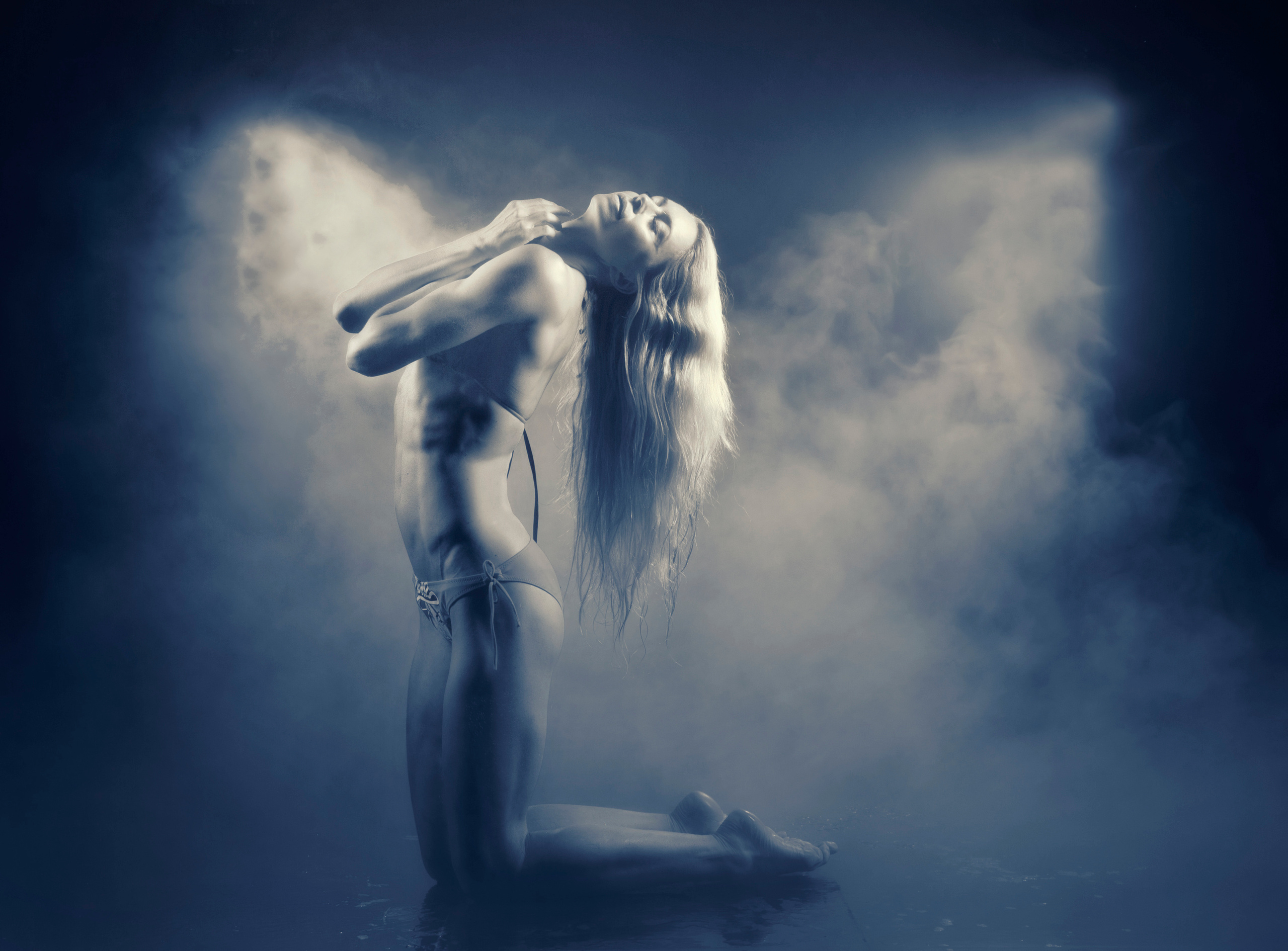 Юлия в аква студии. Балетный фотограф Москва Майоров Николай