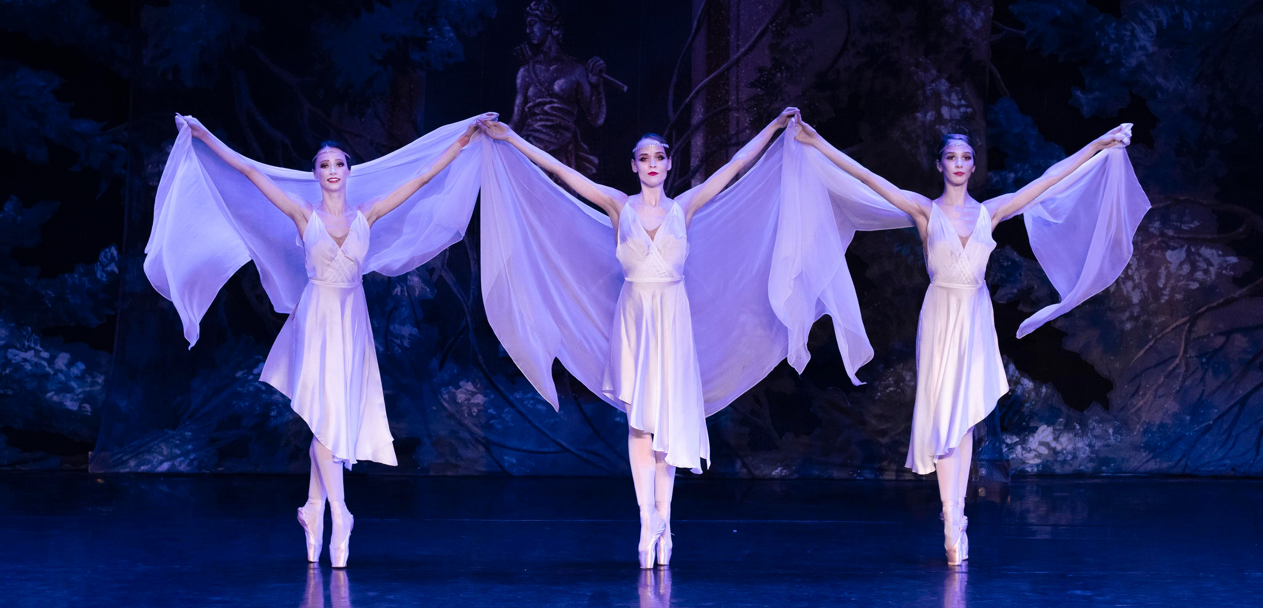 Нимфы «Вальпургиева ночь» для Moscow ballet La Classique. Балетный фотограф Москва Майоров Николай