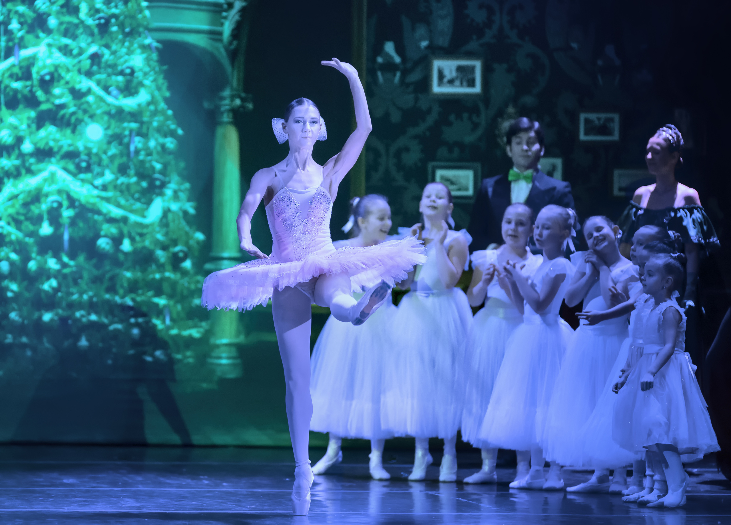 Отчётный Щелкунчик балетной школы. Балетный фотограф Москва Майоров Николай