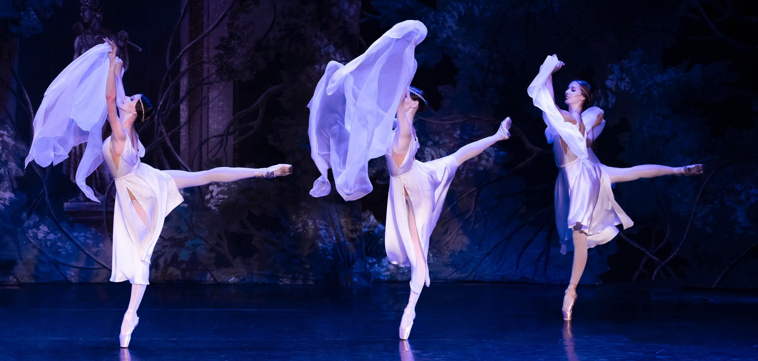 Нимфы «Вальпургиева ночь» для Moscow ballet La Classique. Балетный фотограф Москва Майоров Николай