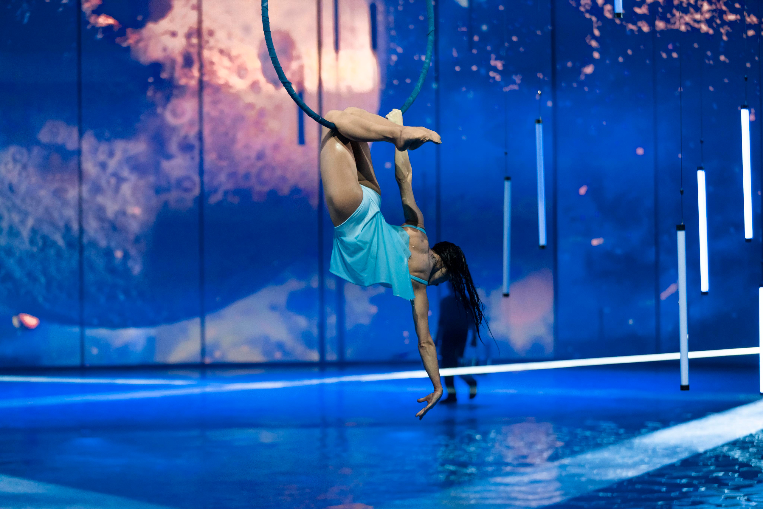 Гимнастки на шоу Москвариума. Балетный фотограф Москва Майоров Николай