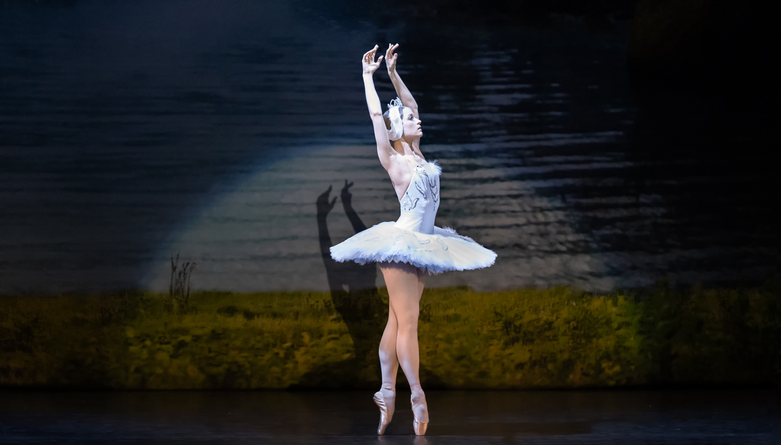 Люба — Одетта, отчётный спектакль группы балета. Балетный фотограф Москва Майоров Николай