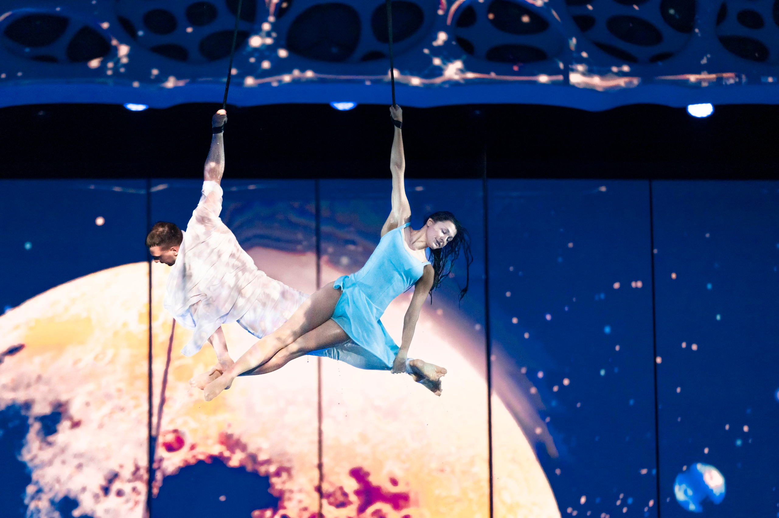 Гимнастки на шоу Москвариума. Балетный фотограф Москва Майоров Николай