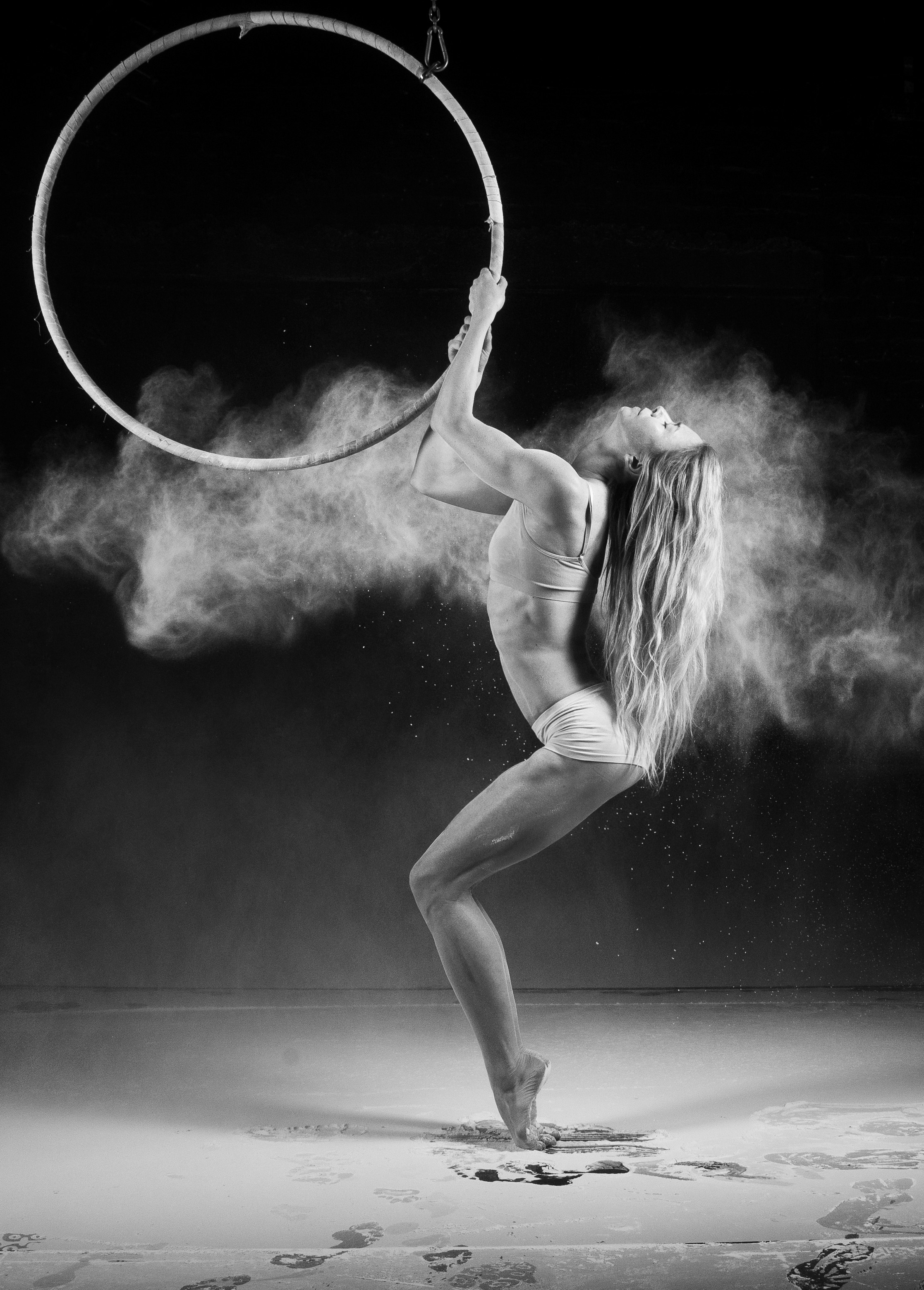 Юлия сессия с мукой. Балетный фотограф Москва Майоров Николай