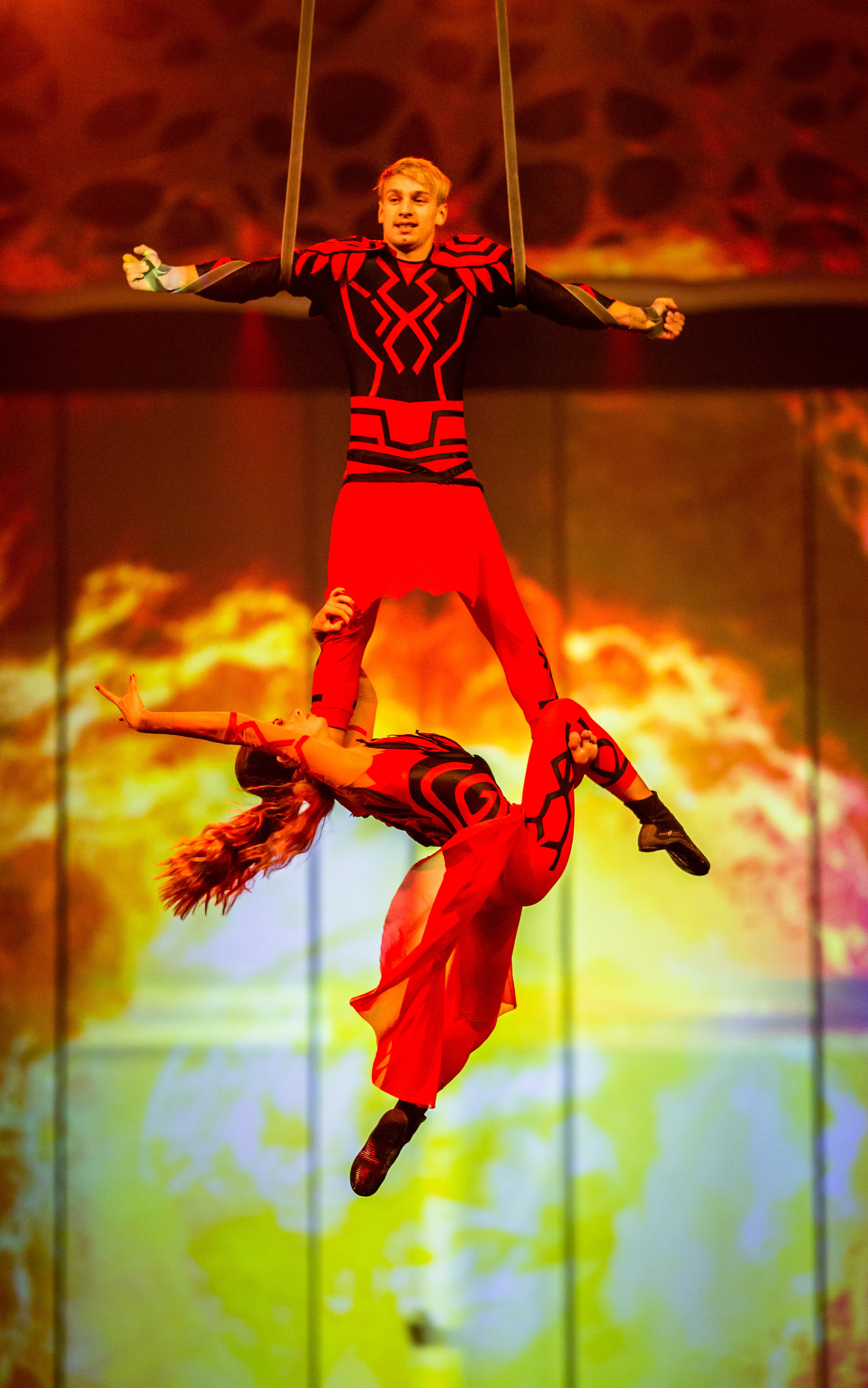 Гимнастки на шоу Москвариума. Балетный фотограф Москва Майоров Николай