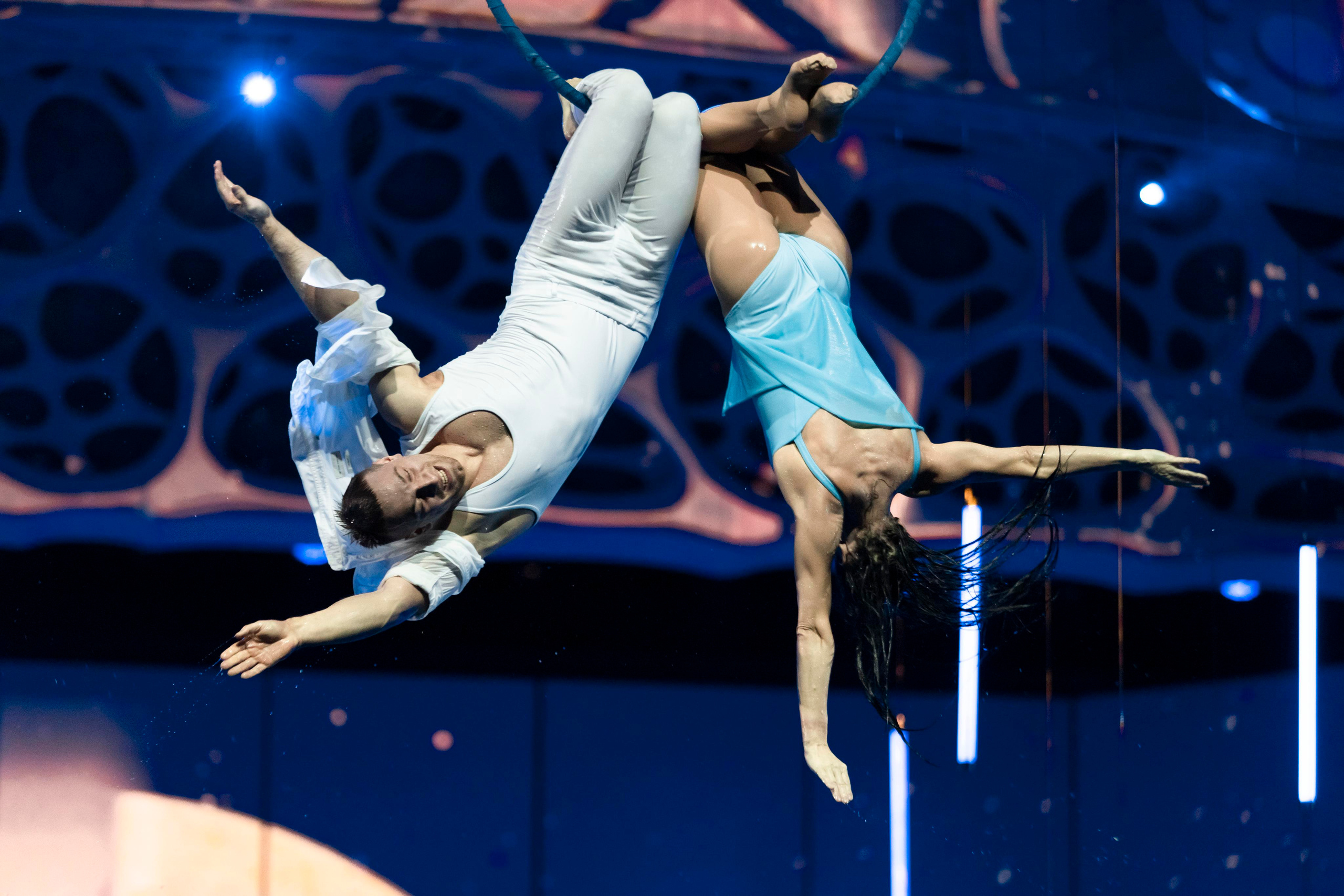 Гимнастки на шоу Москвариума. Балетный фотограф Москва Майоров Николай