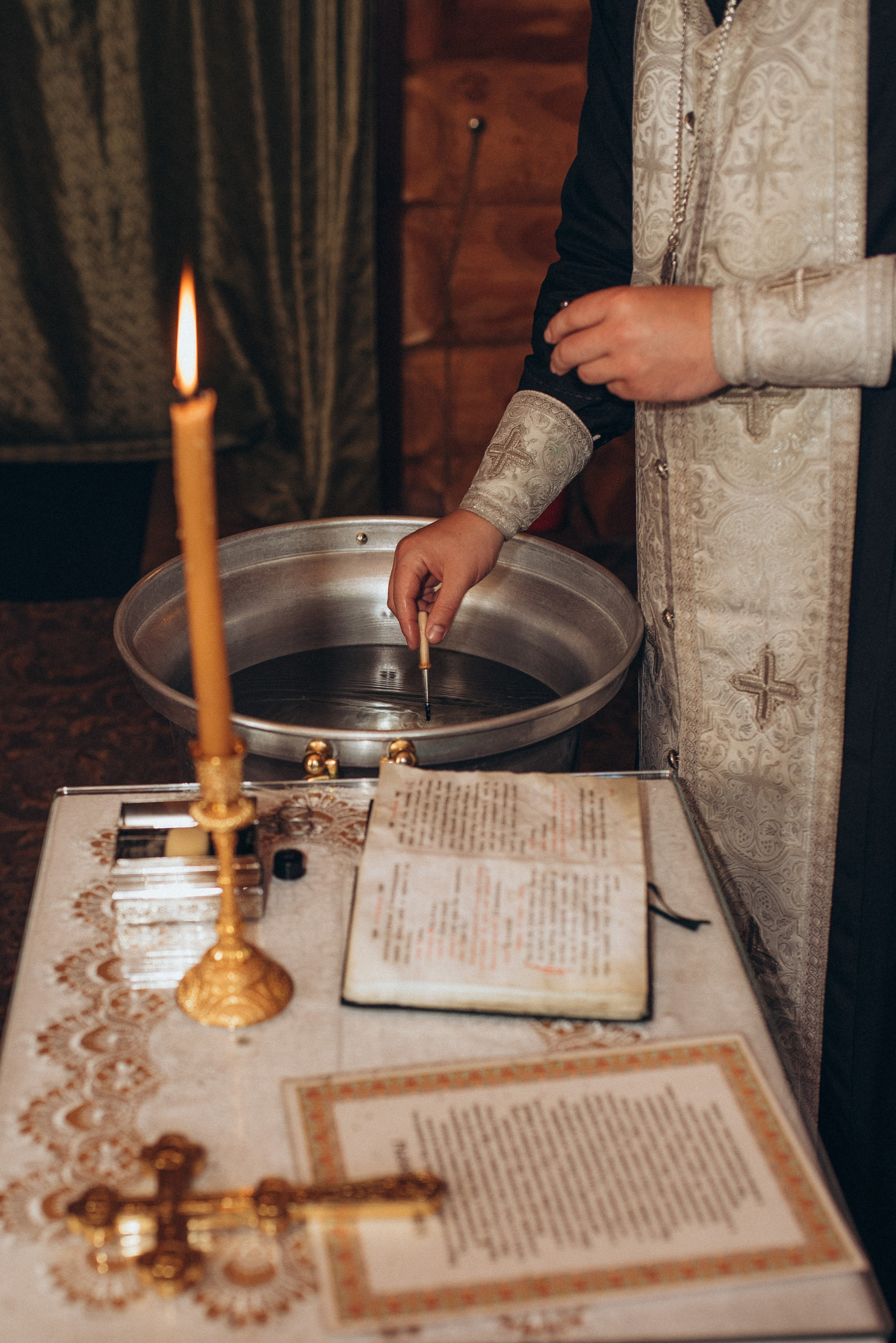 Таинство Крещения Всеволода. Семейный фотограф в Москве Екатерина Север