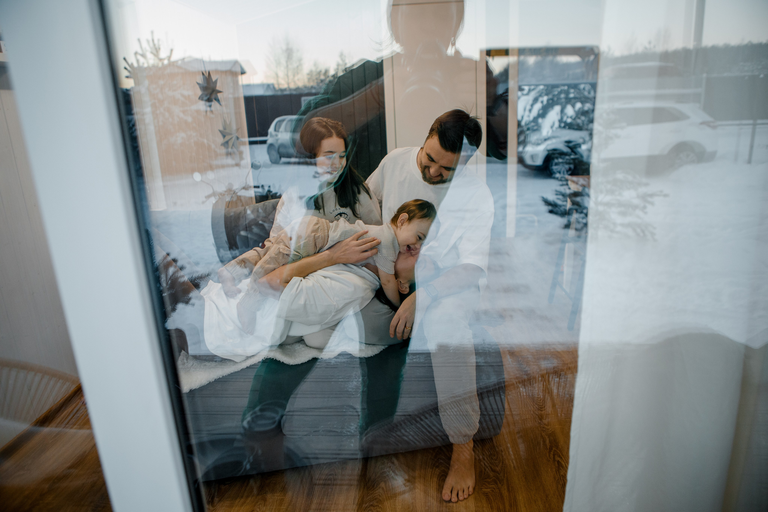 Новогодняя Семейная фотосессия. Свадебный и семейный фотограф Ибрагимова Мария из Екатеринбурга