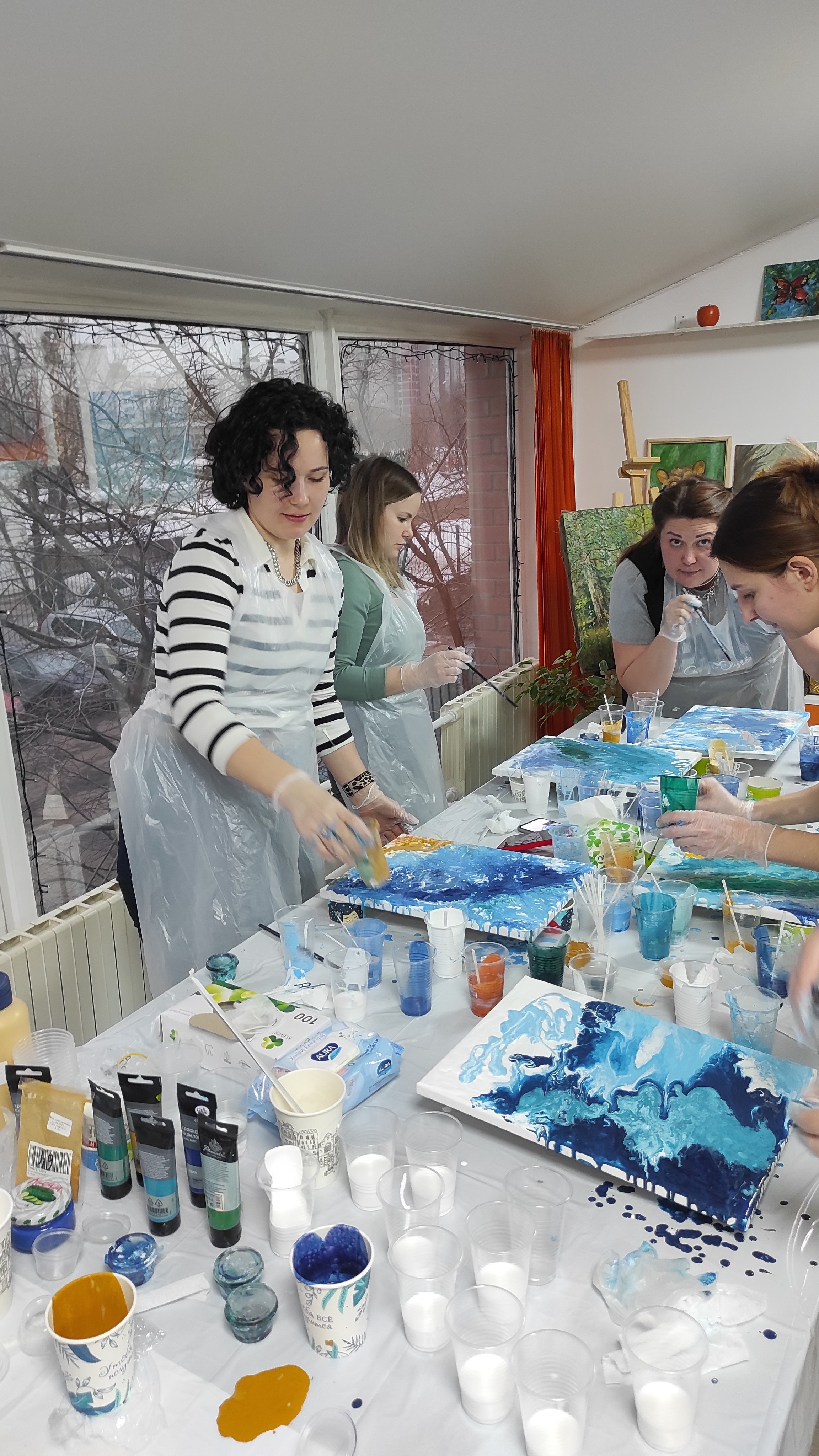 Арт-вечеринки. Арт-вечеринки и мастер-классы в Москве для взрослых и детей